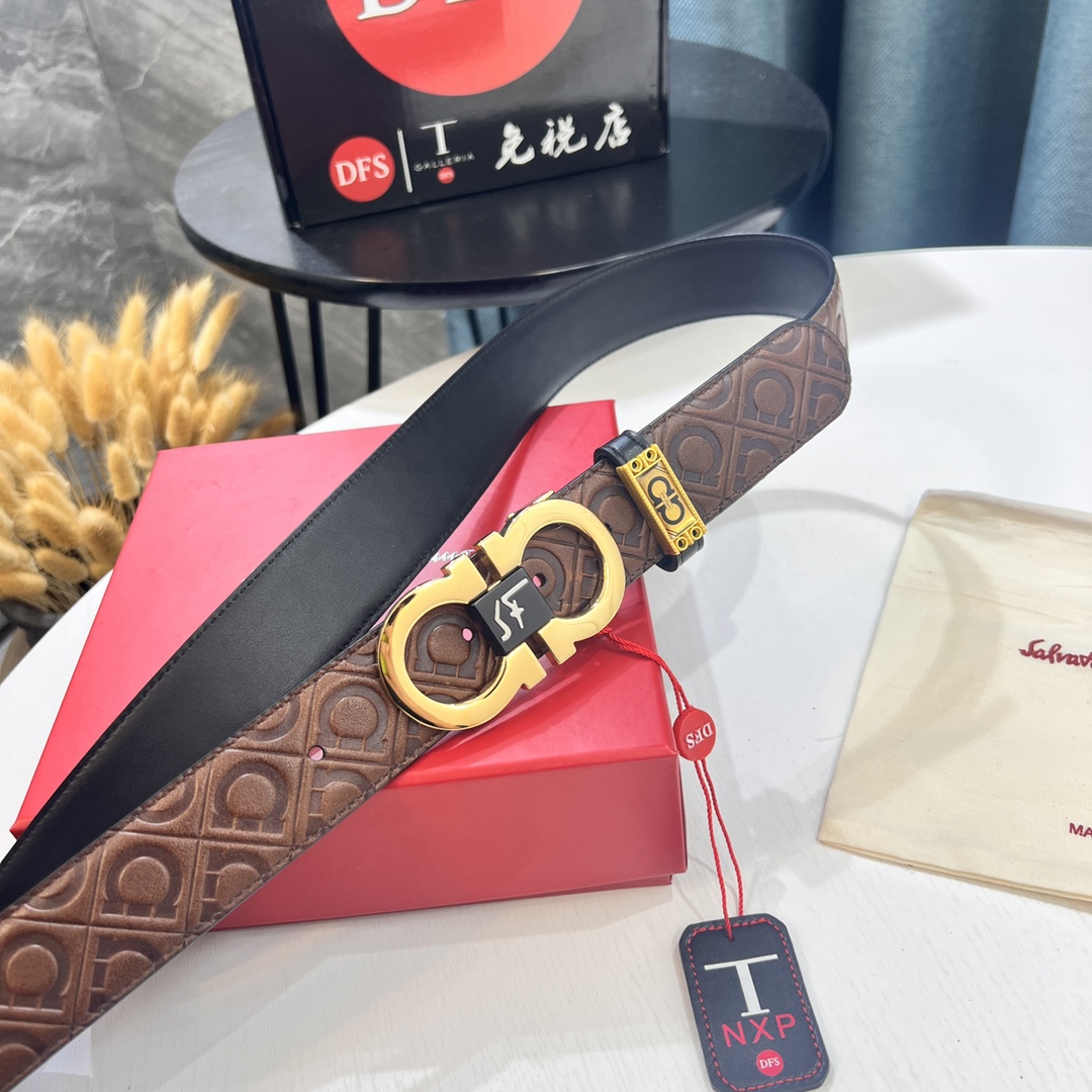 Streetwear Belt Ferragamo 319605 size:3.5cm - vstockx