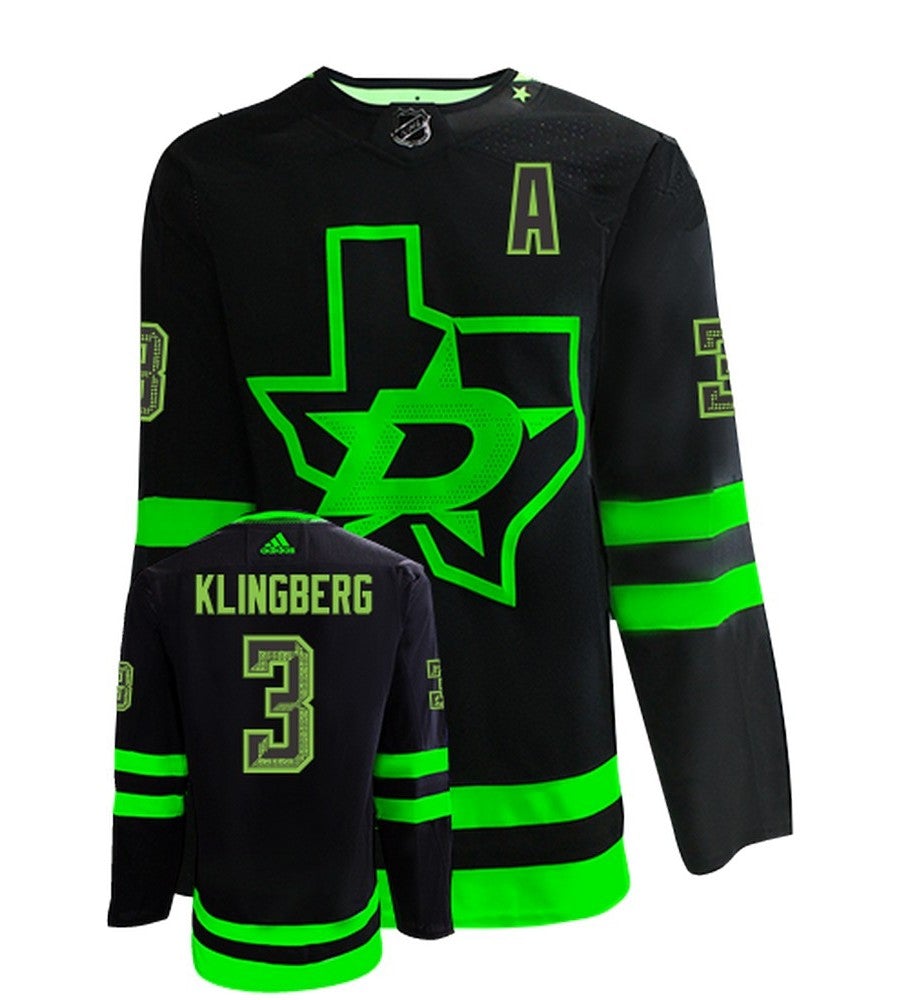 John Klingberg Dallas Stars Adidas Primegreen Authentic NHL Hockey Jersey - vstockx