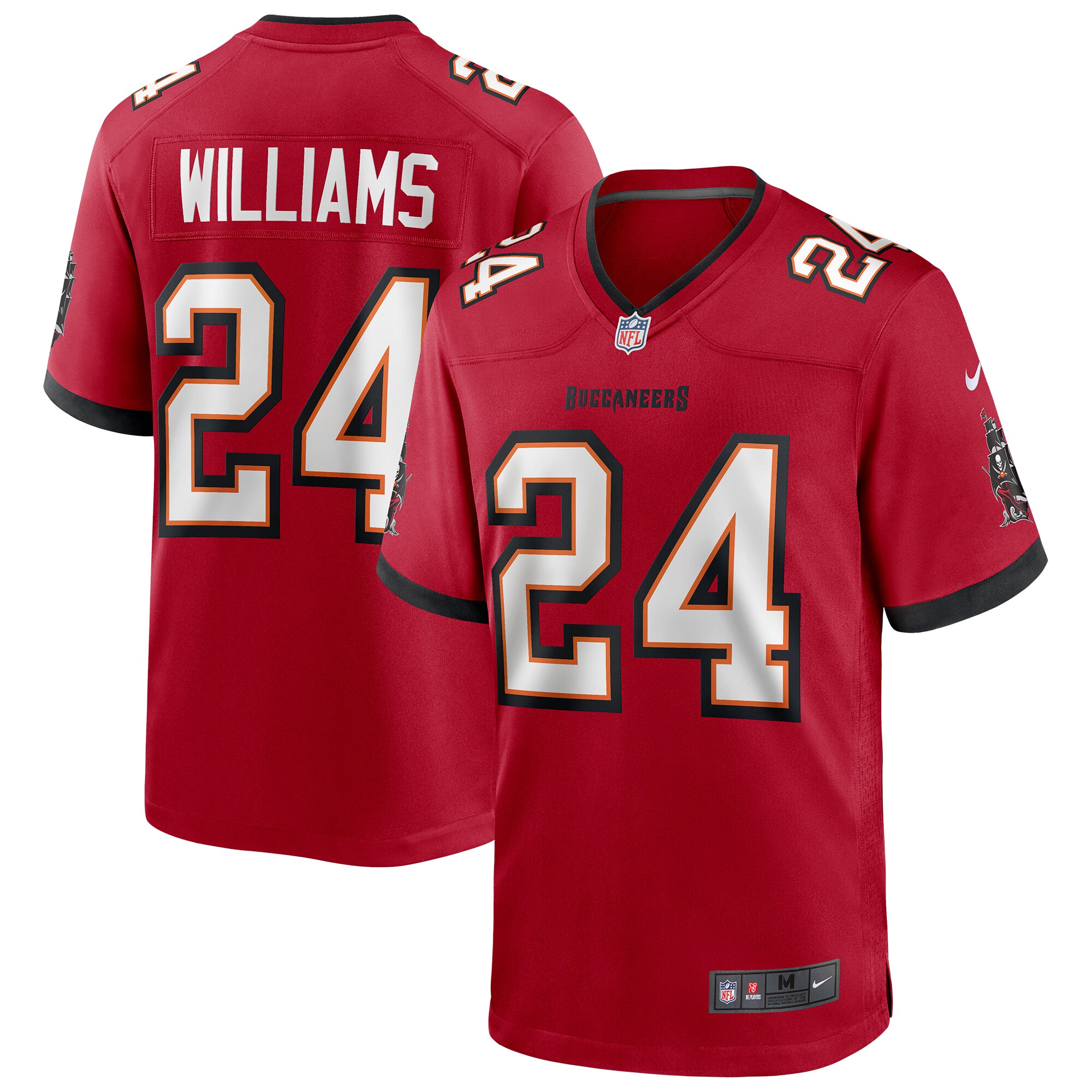 Cadillac Williams Tampa Bay Buccaneers Nike Game Retired Player Jersey - Red - vstockx
