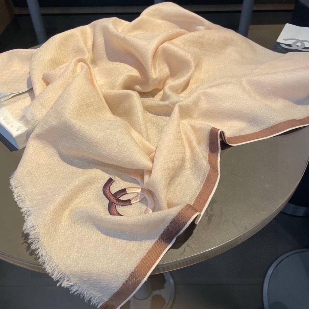 Streetwear Scarf CHANEL 329006 SIZE:105*180cm - vstockx