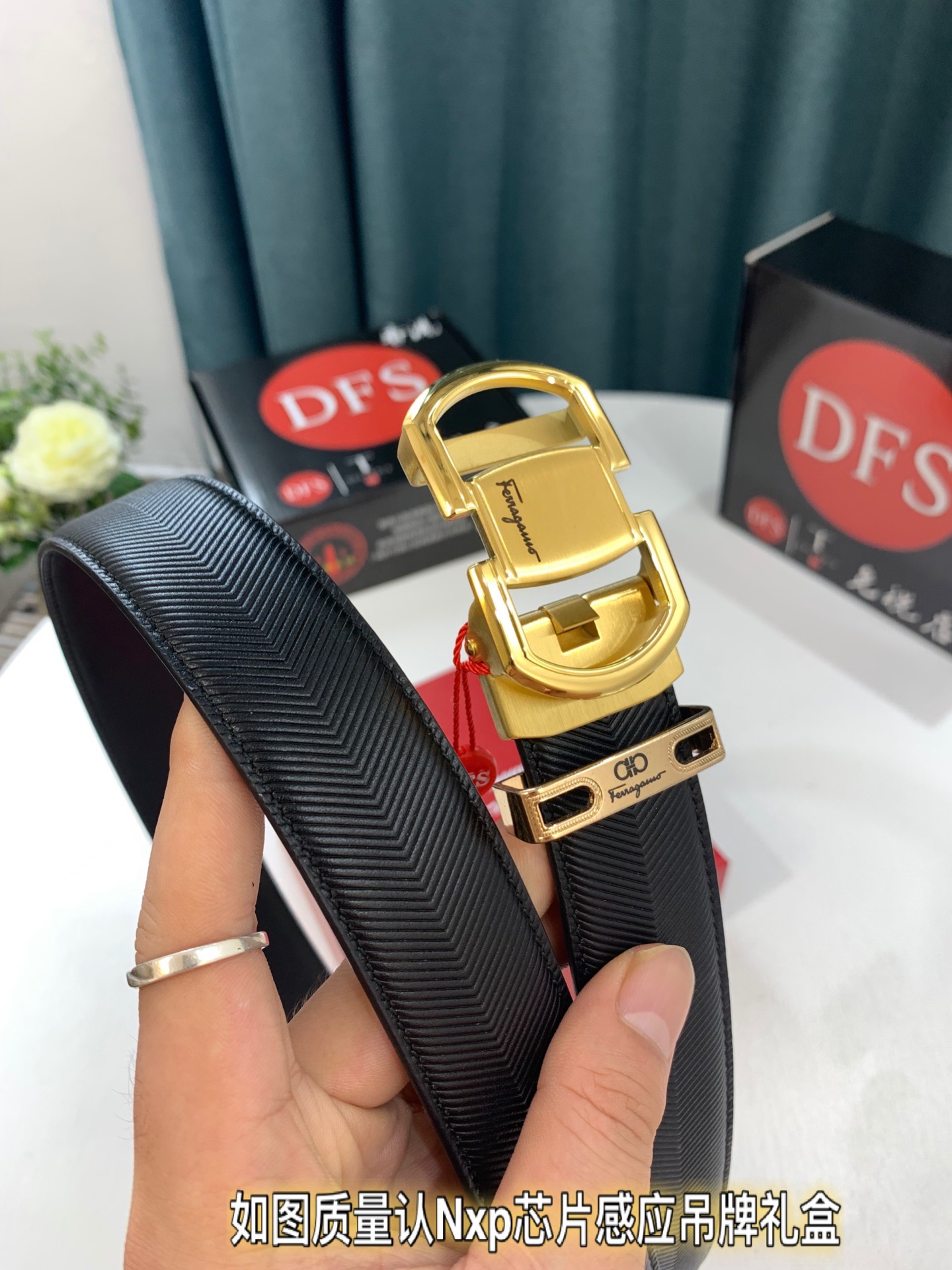 Streetwear Belt Ferragamo 319263 size:3.5cm - vstockx