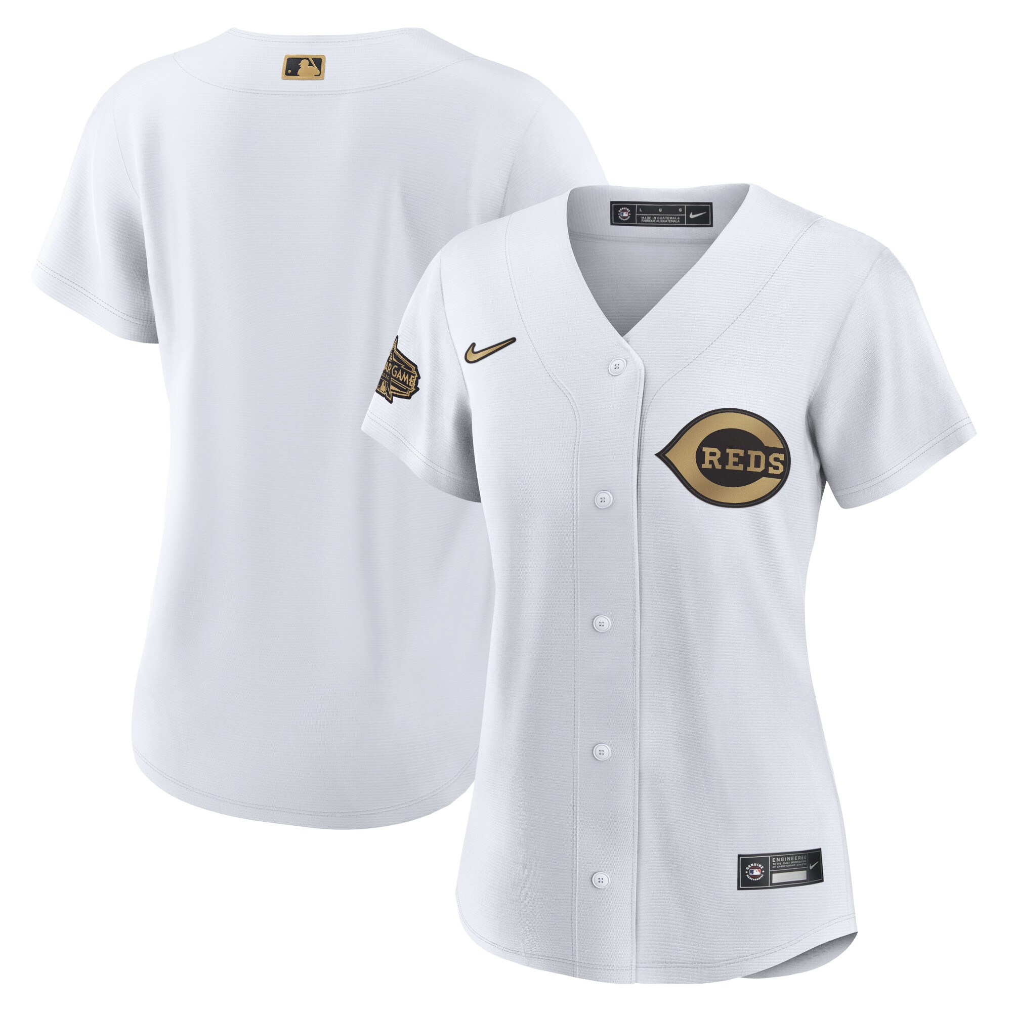 Cincinnati Reds Nike Women's 2022 MLB All-Star Game Replica Blank Jersey - White - vstockx