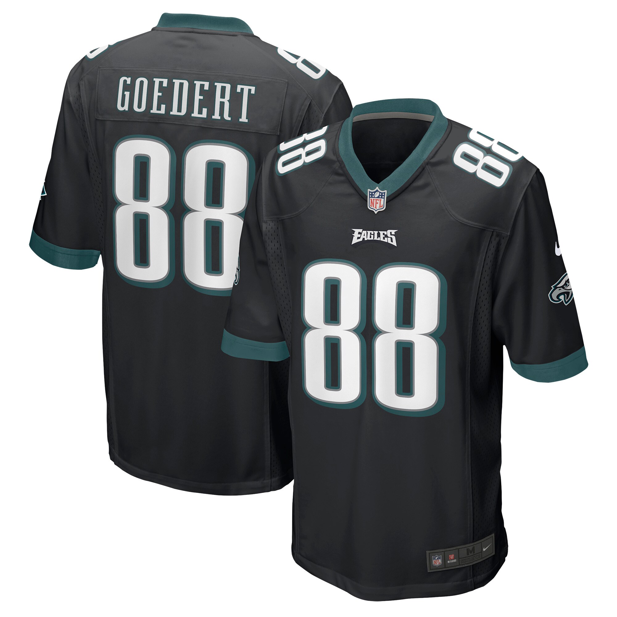 Dallas Goedert Philadelphia Eagles Nike Game Jersey - Black - vstockx