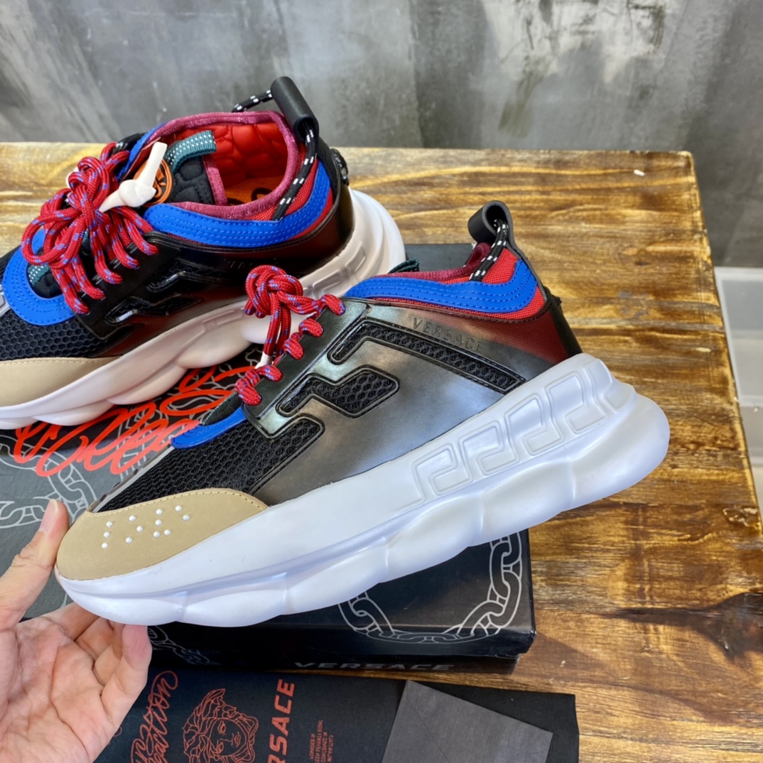Versace Chain Reaction Sneaker 3 - vstockx