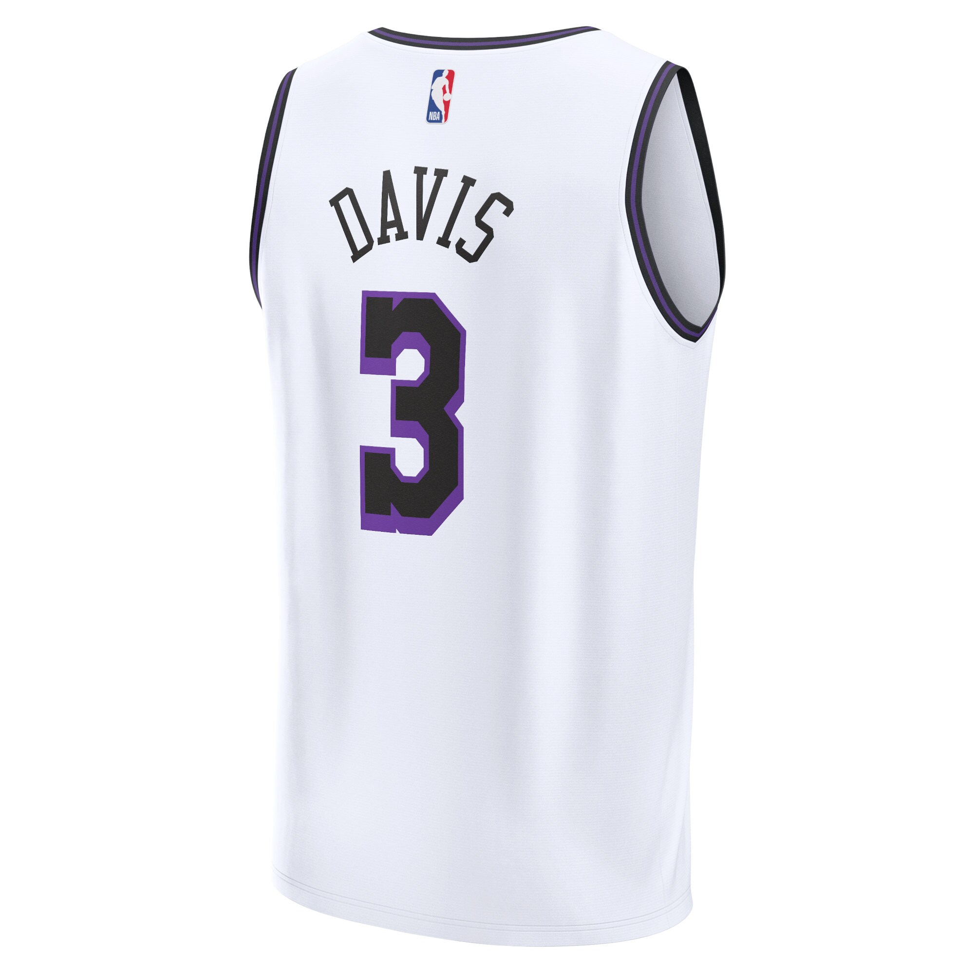 Anthony Davis Los Angeles Lakers Fanatics Branded 2022/23 Fastbreak Jersey - City Edition - White - vstockx