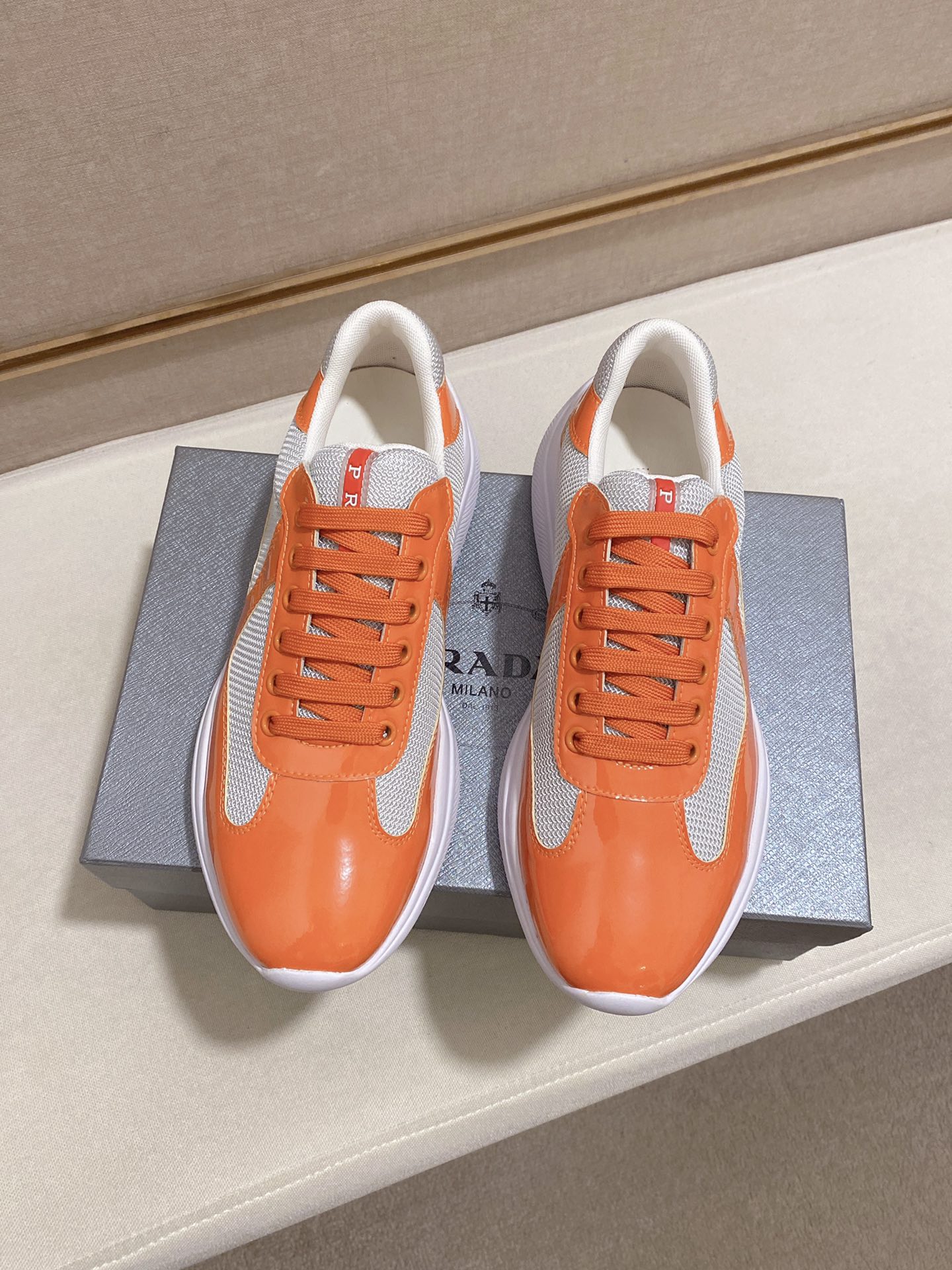 Prada America's Cup sneaker 13 - vstockx
