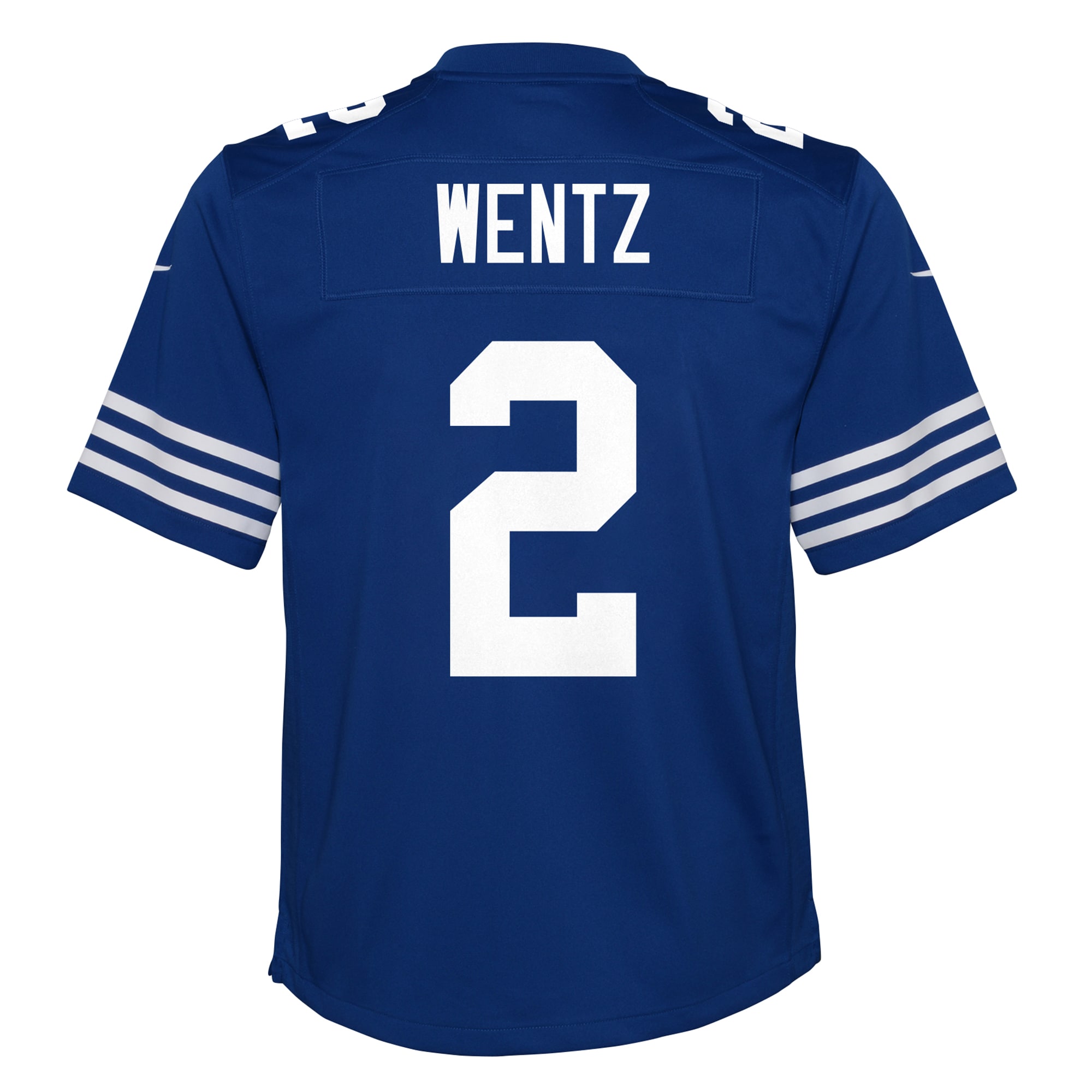 Carson Wentz Indianapolis Colts Nike Youth Alternate Game Jersey - Royal - vstockx