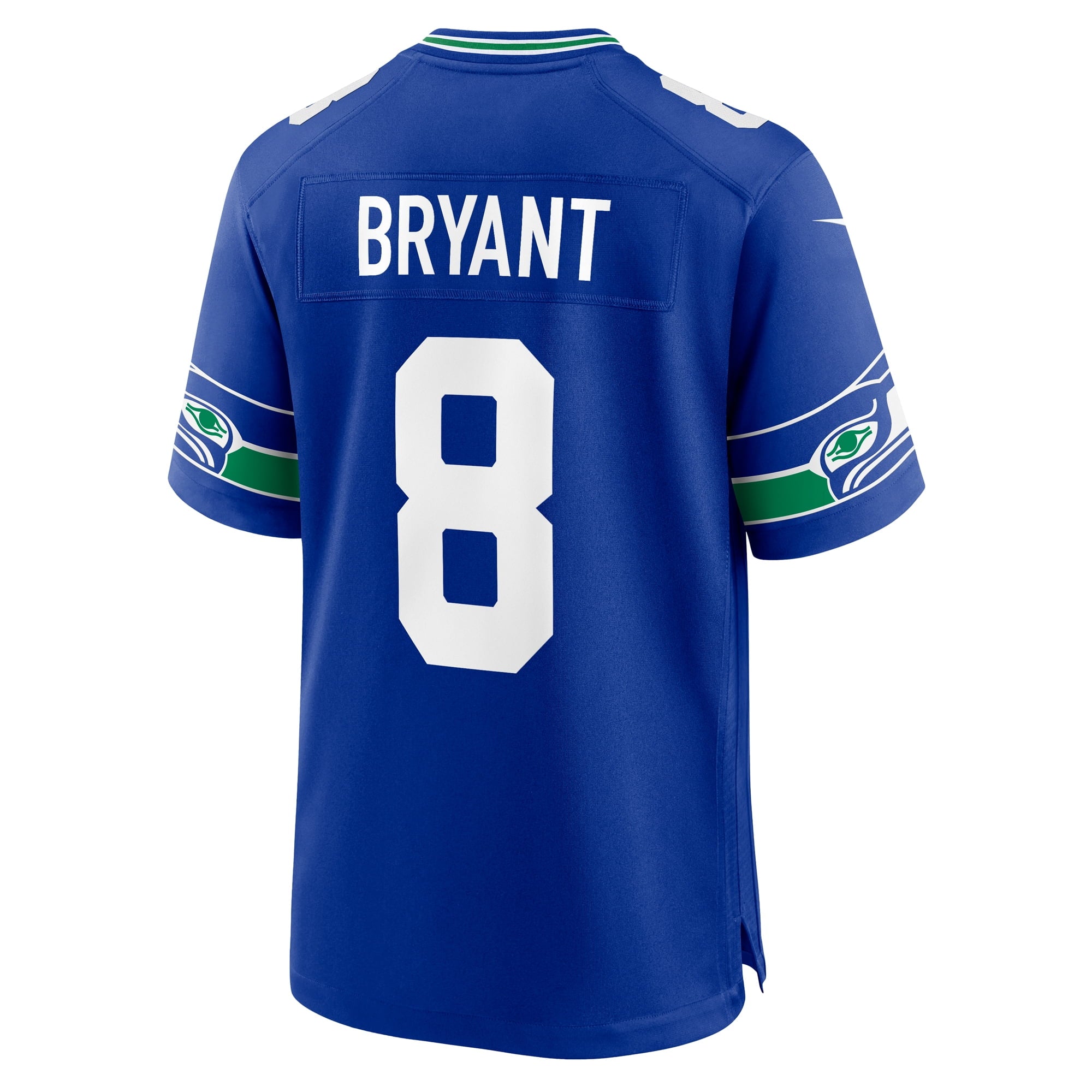 Men's Nike Coby Bryant Royal Seattle Seahawks Throwback Player Game Jersey - vstockx