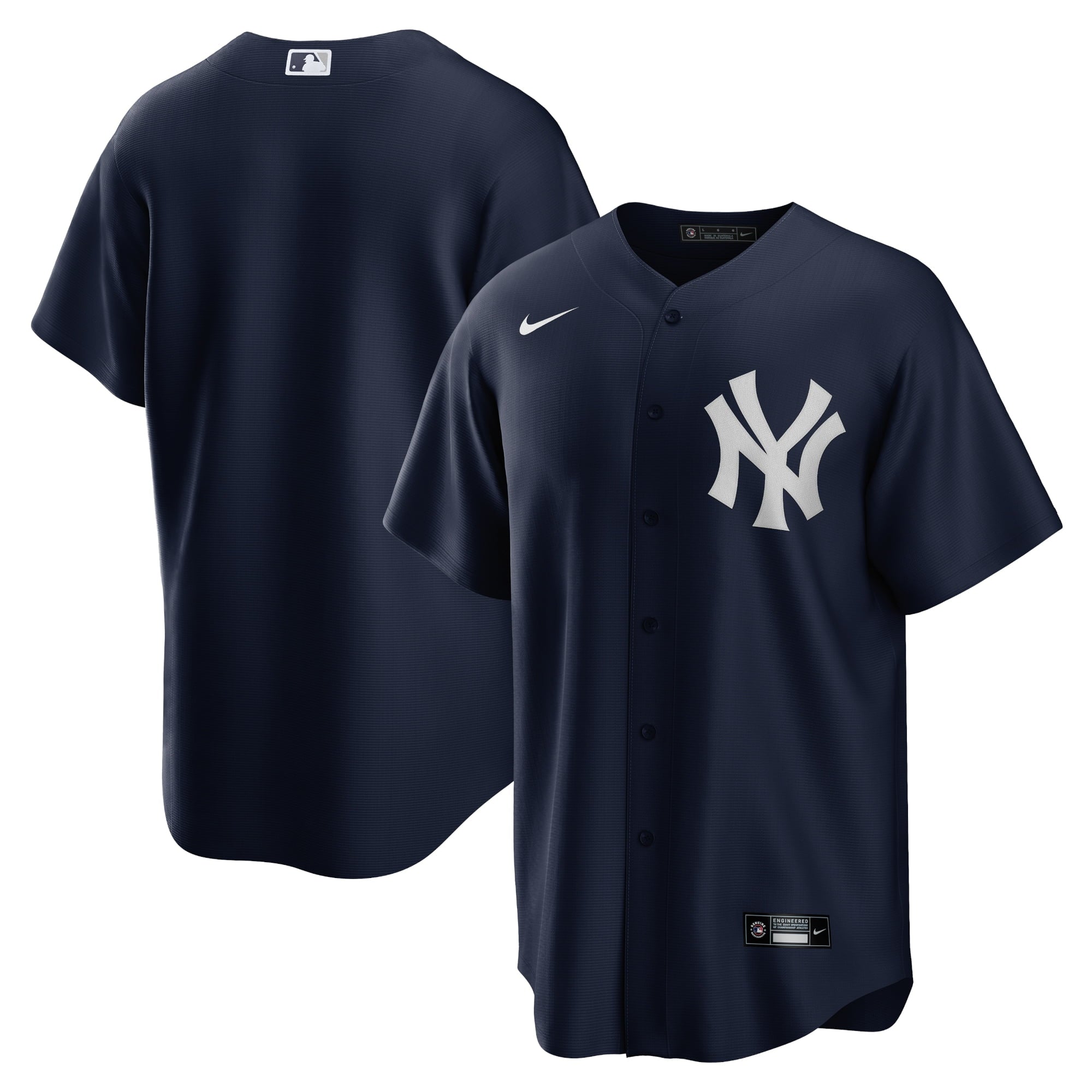 Men's Nike Navy New York Yankees Alternate Replica Team Jersey - vstockx