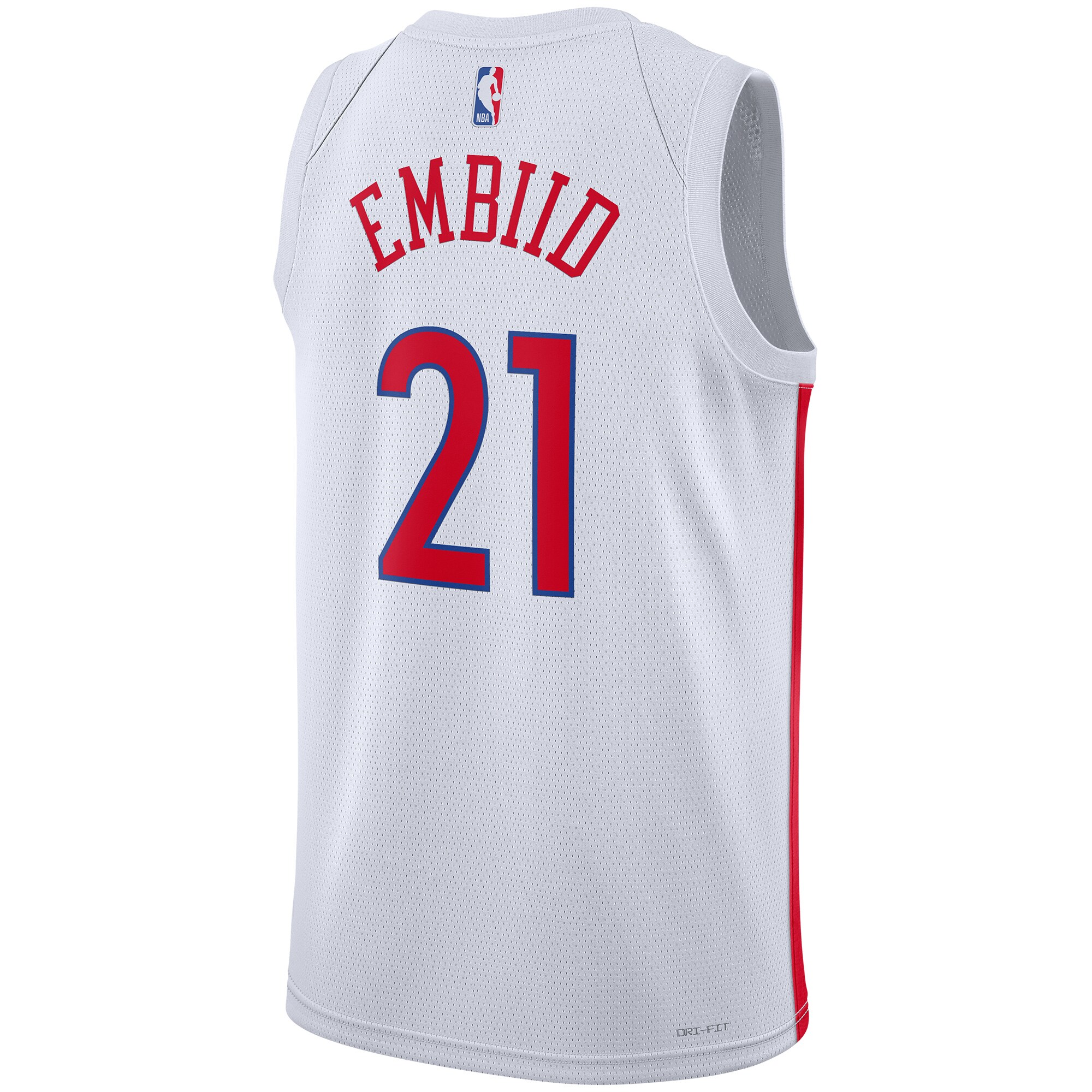 Joel Embiid Philadelphia 76ers Nike Unisex 2022/23 Swingman Jersey - City Edition - White - vstockx