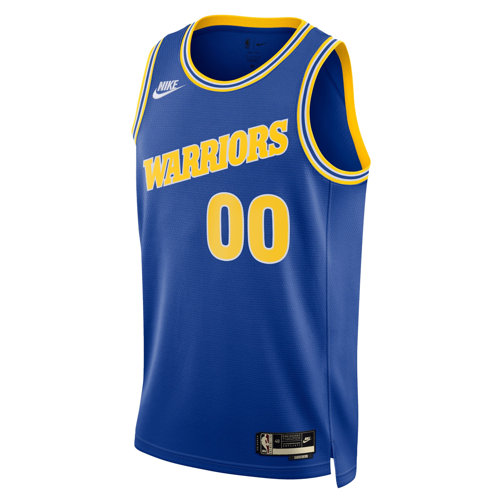 Golden State Warriors Nike Unisex 2022/23 Custom Swingman Jersey - Classic Edition - Blue - vstockx