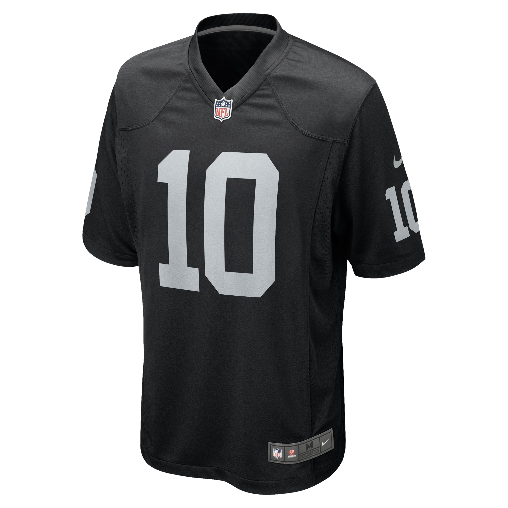Jimmy Garoppolo Las Vegas Raiders Nike Game Player Jersey - Black - vstockx