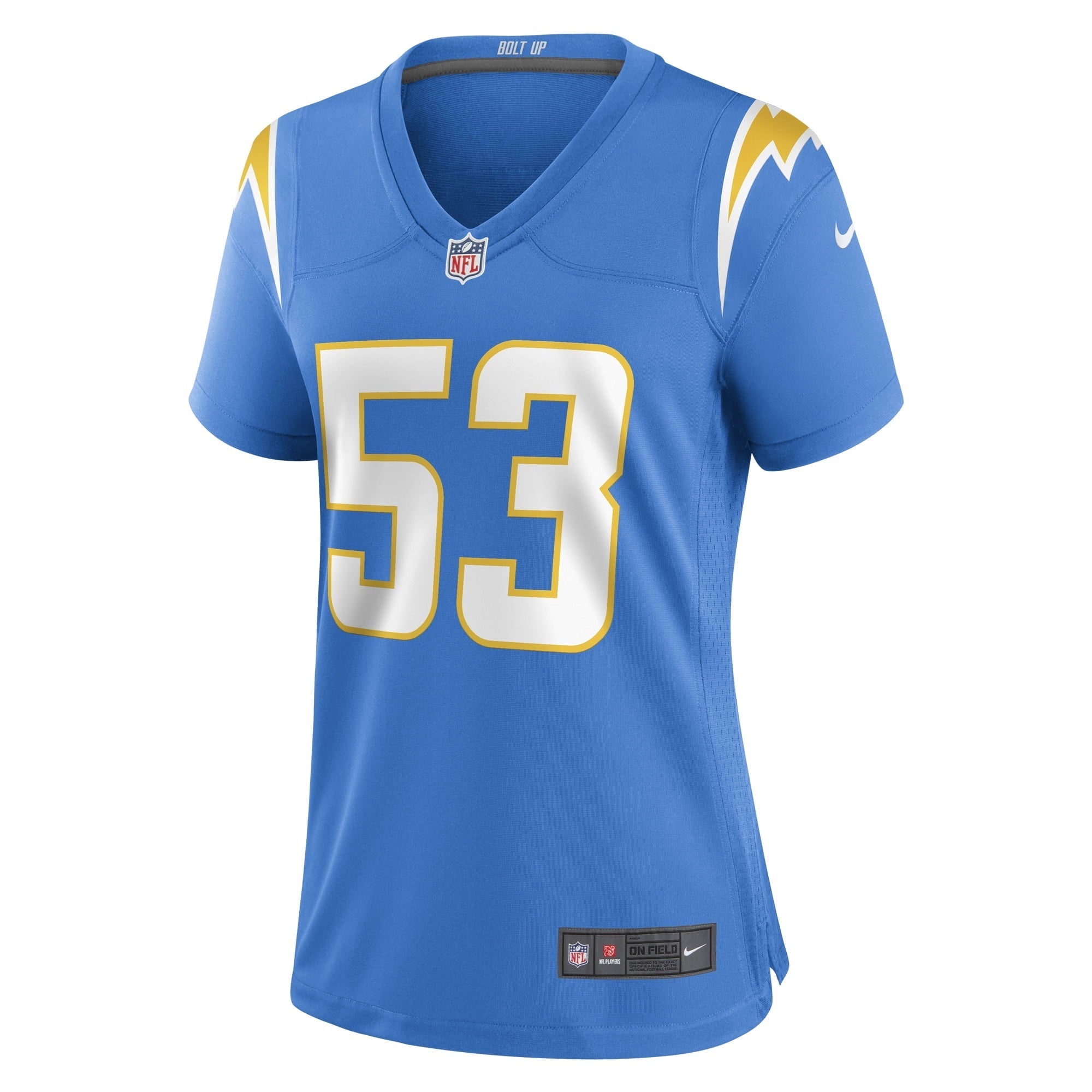Women's Nike Blake Lynch Powder Blue Los Angeles Chargers Game Jersey - vstockx