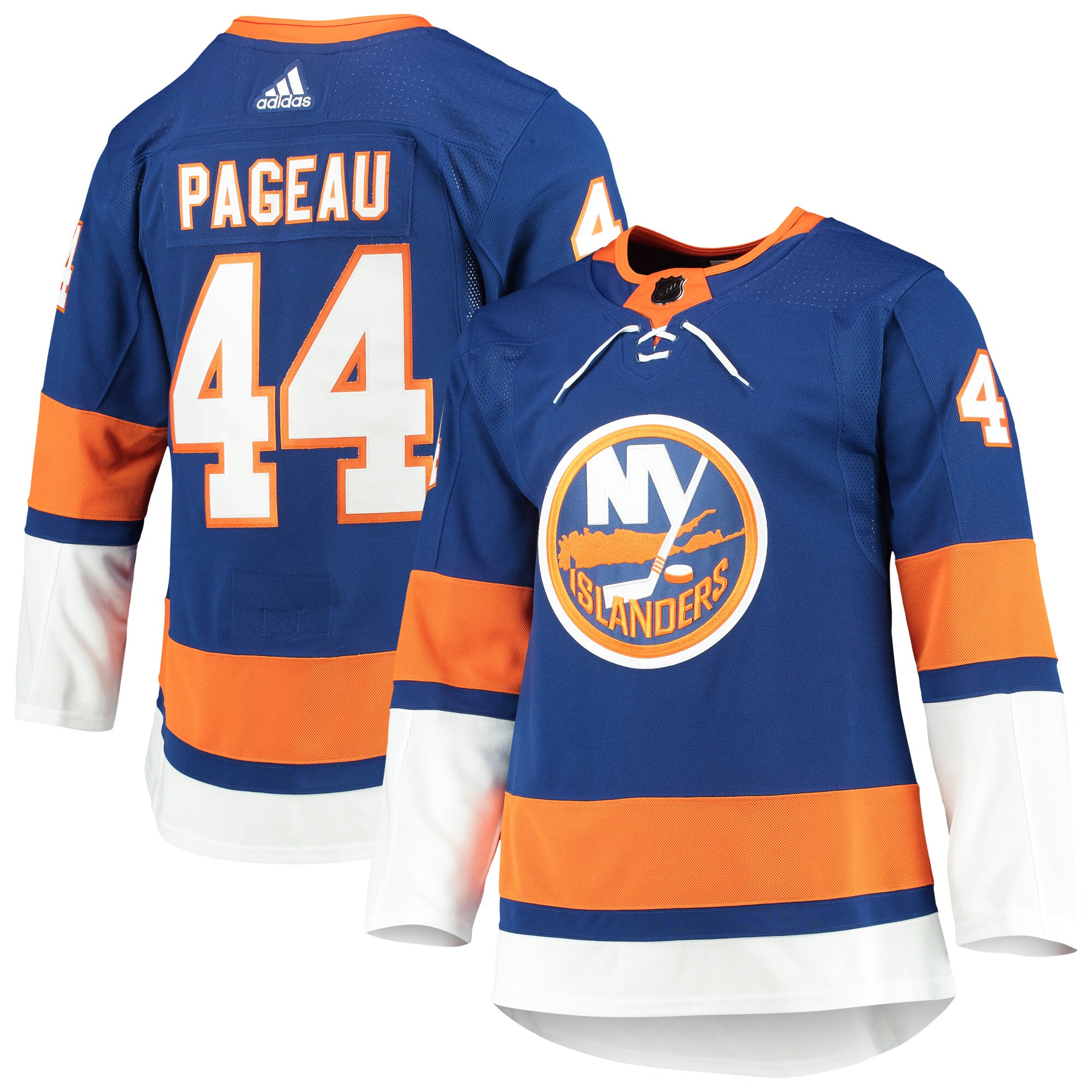 Jean-Gabriel Pageau New York Islanders adidas Home Primegreen Authentic Pro Player Jersey - Royal - vstockx