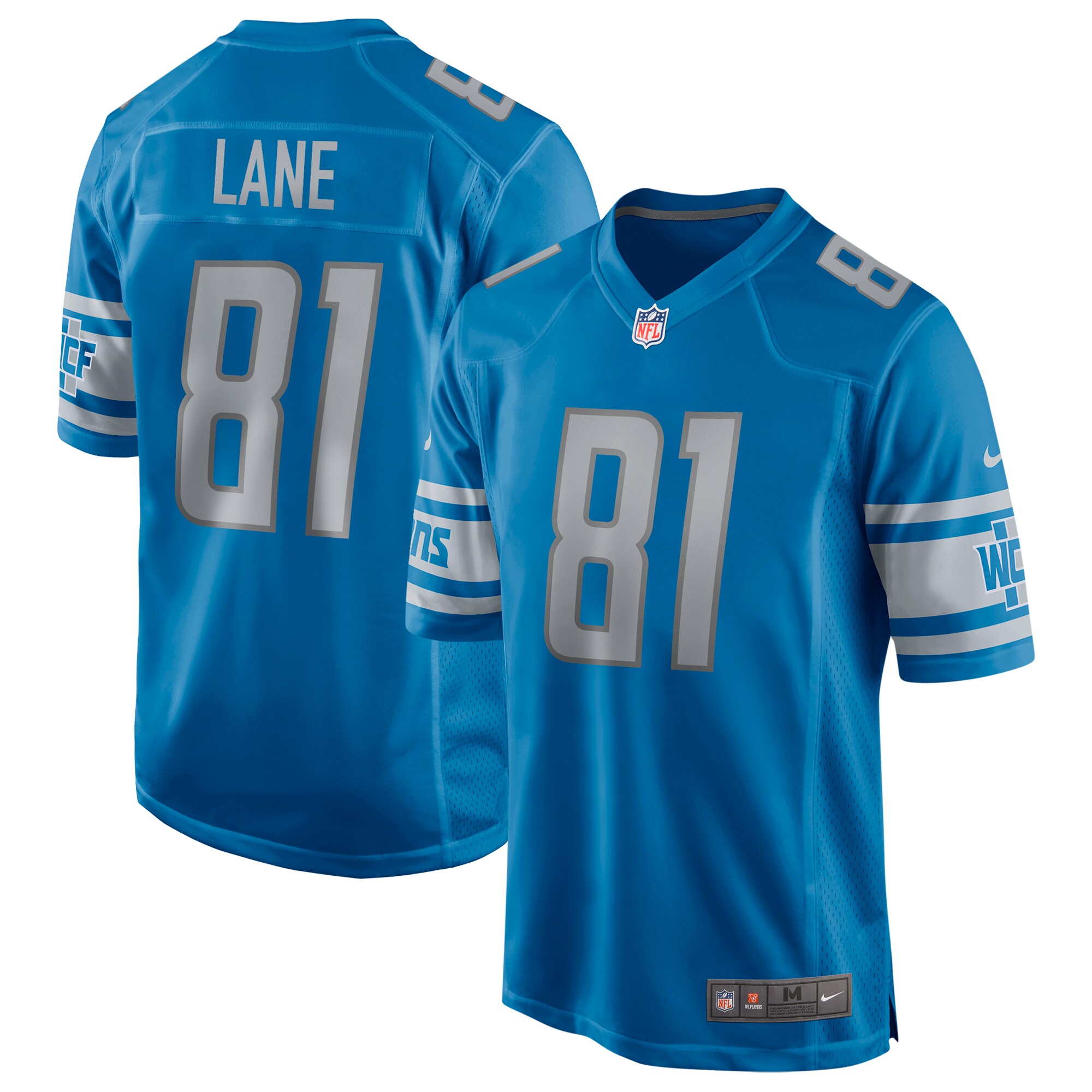 Night Train Lane Detroit Lions Nike Game Retired Player Jersey - Blue - vstockx