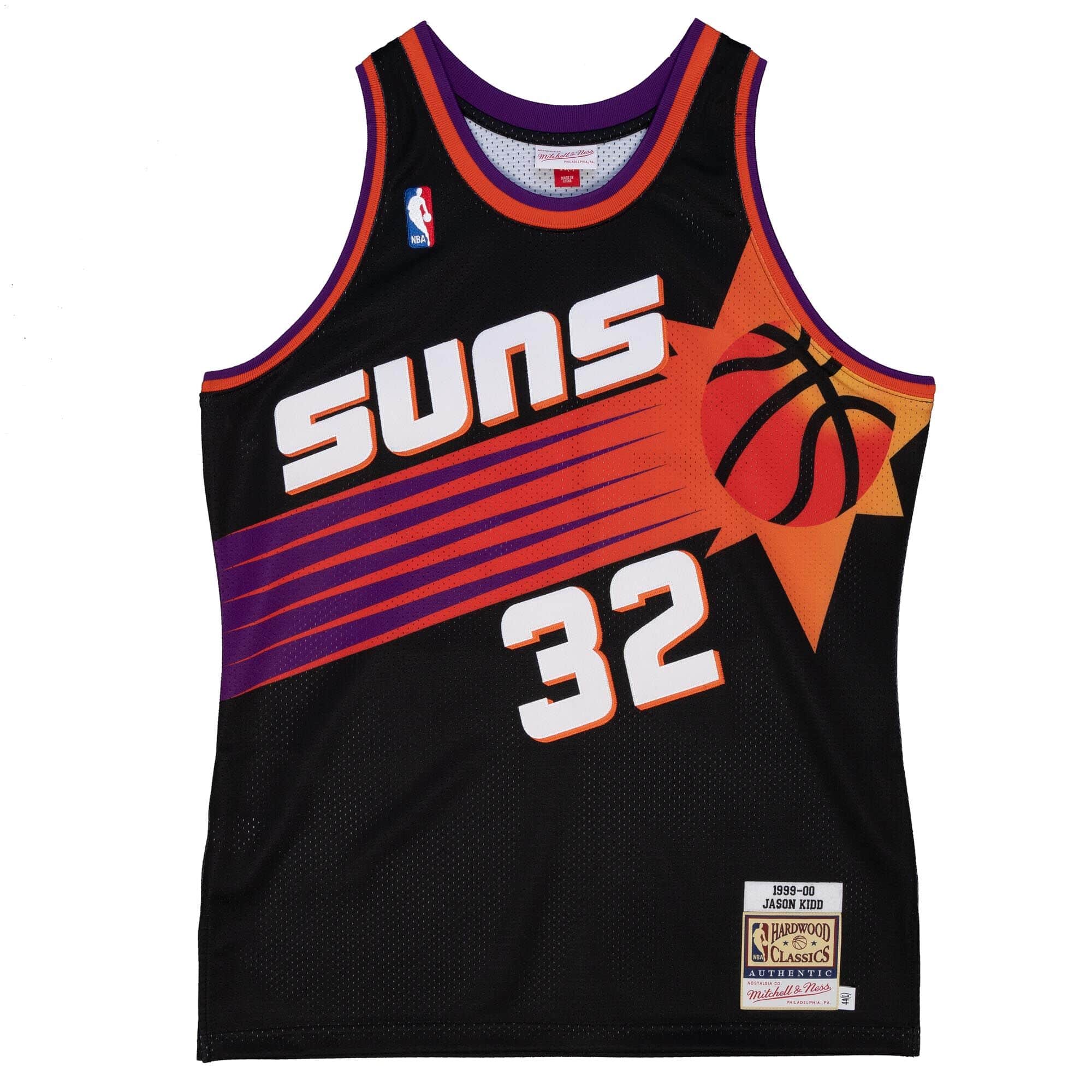 Authentic Jason Kidd Phoenix Suns 1999-00 Jersey - vstockx