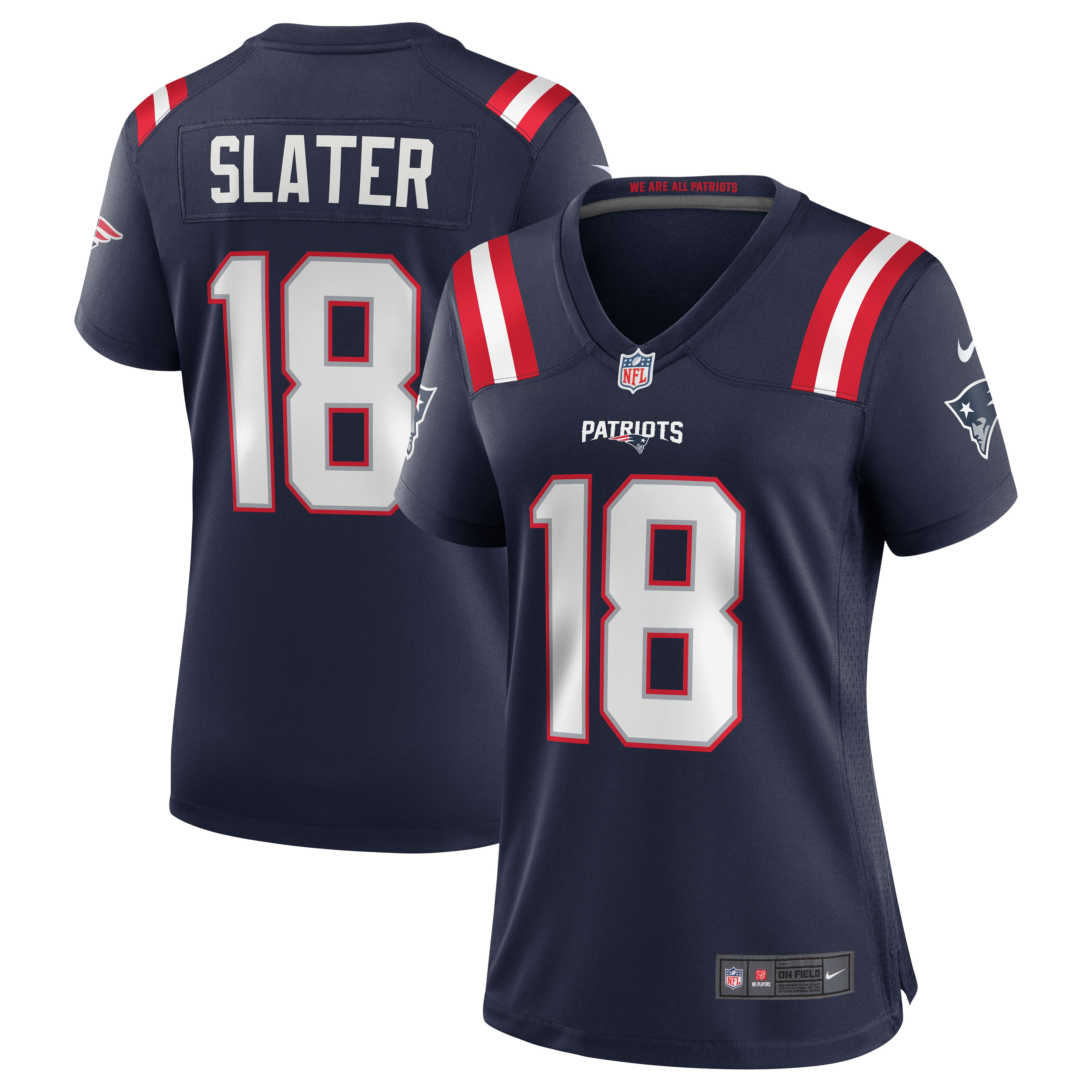 Matthew Slater New England Patriots Nike Women's Game Jersey - Navy - vstockx