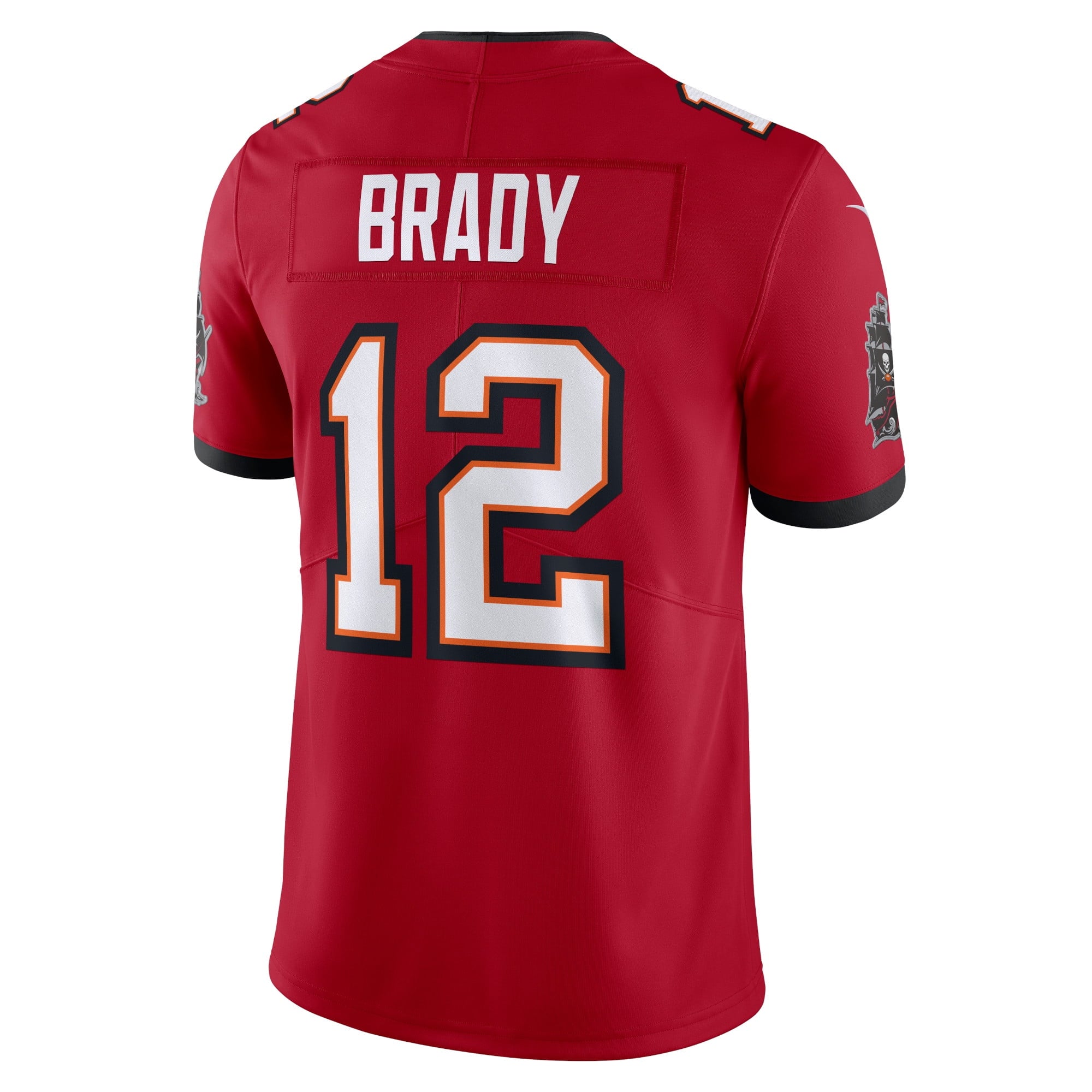 Men's Nike Tom Brady Red Tampa Bay Buccaneers Vapor Untouchable Limited Jersey - vstockx
