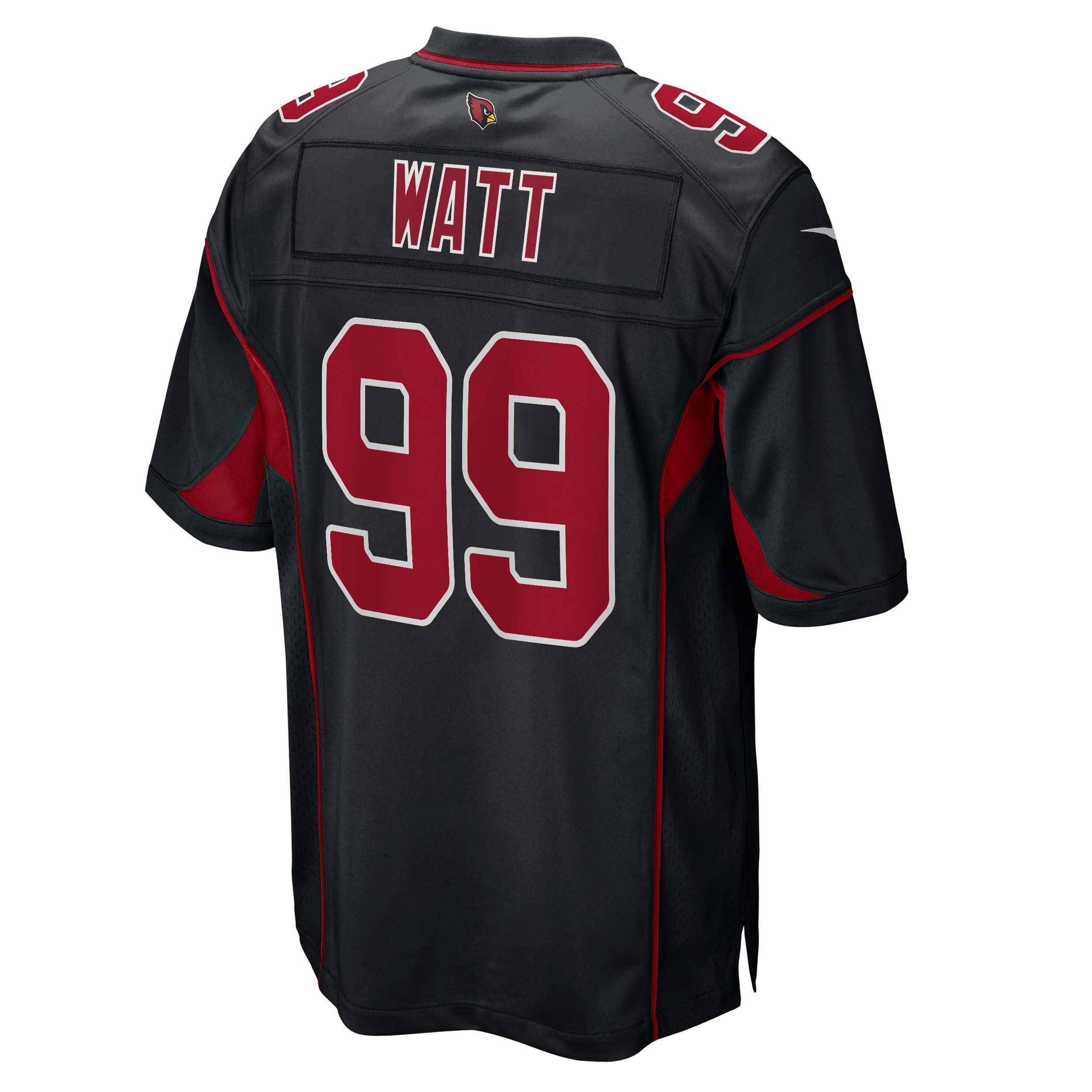 J.J. Watt Arizona Cardinals Nike 2nd Alternate Game Jersey - Black - vstockx