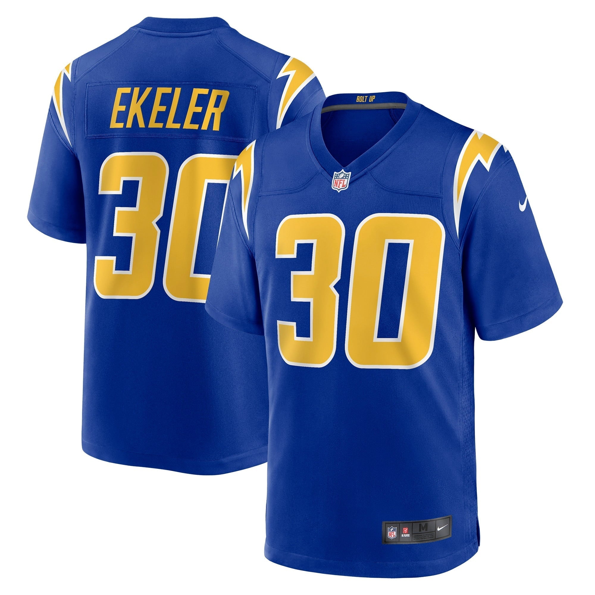 Men's Nike Austin Ekeler Royal Los Angeles Chargers Game Jersey - vstockx