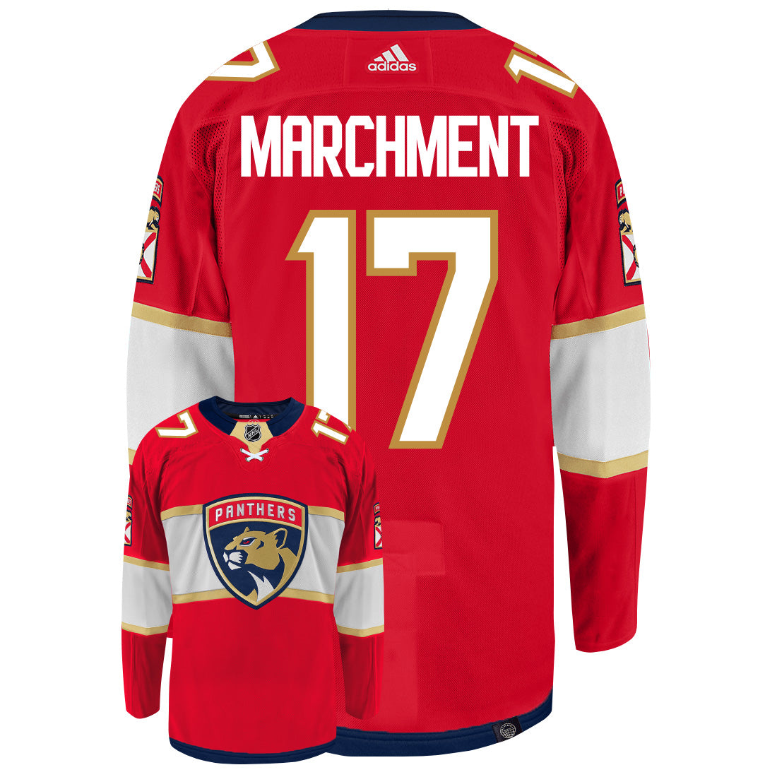 Mason Marchment Florida Panthers Adidas Primegreen Authentic NHL Hockey Jersey - vstockx