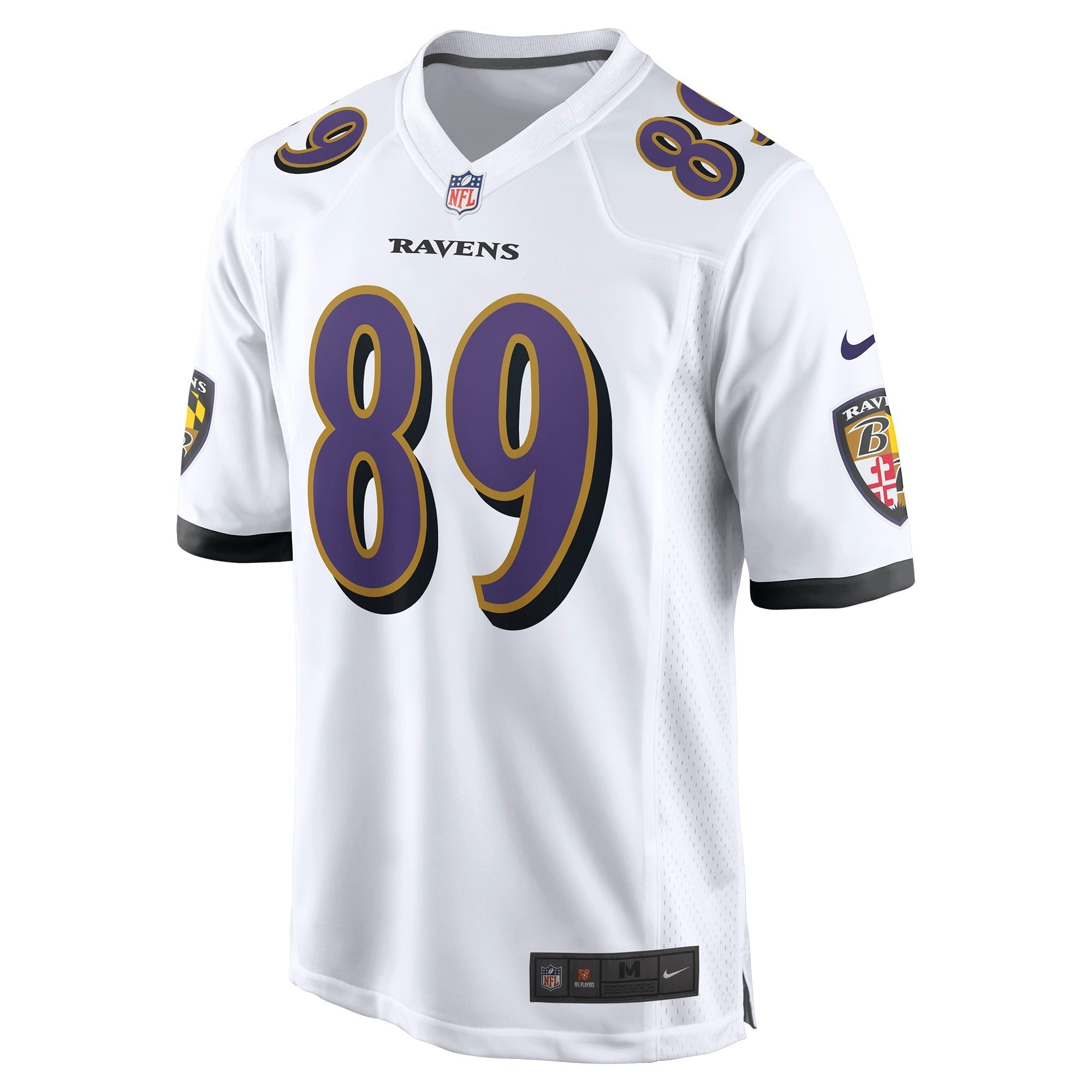 Men's Nike Mark Andrews White Baltimore Ravens Game Jersey - vstockx