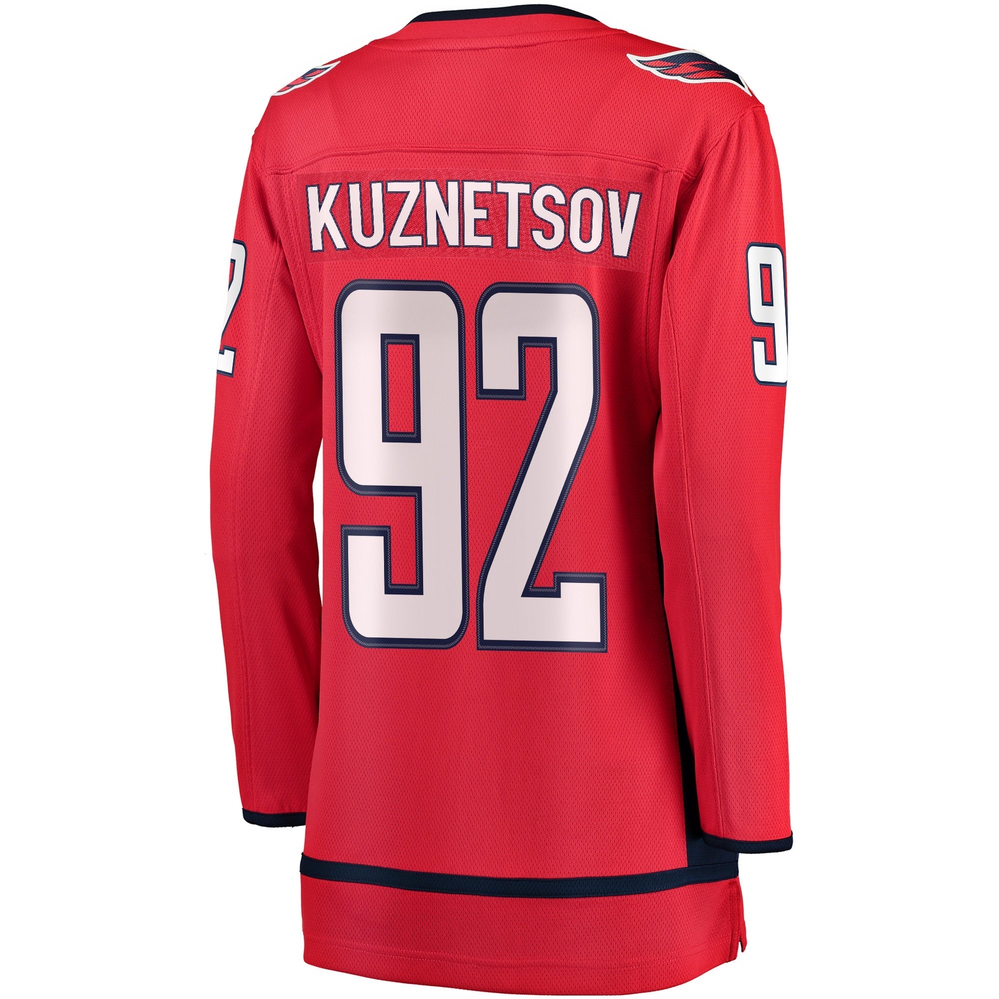 Women's Fanatics Branded Evgeny Kuznetsov Red Washington Capitals Breakaway Player Jersey - vstockx