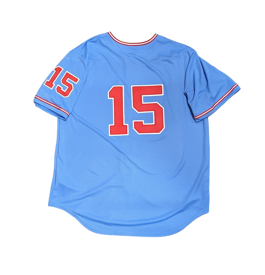 Men's Dick Allen Chicago White Sox Cooperstown Road Powder Blue/Red 1972 Premium Stitch Replica Jersey - vstockx