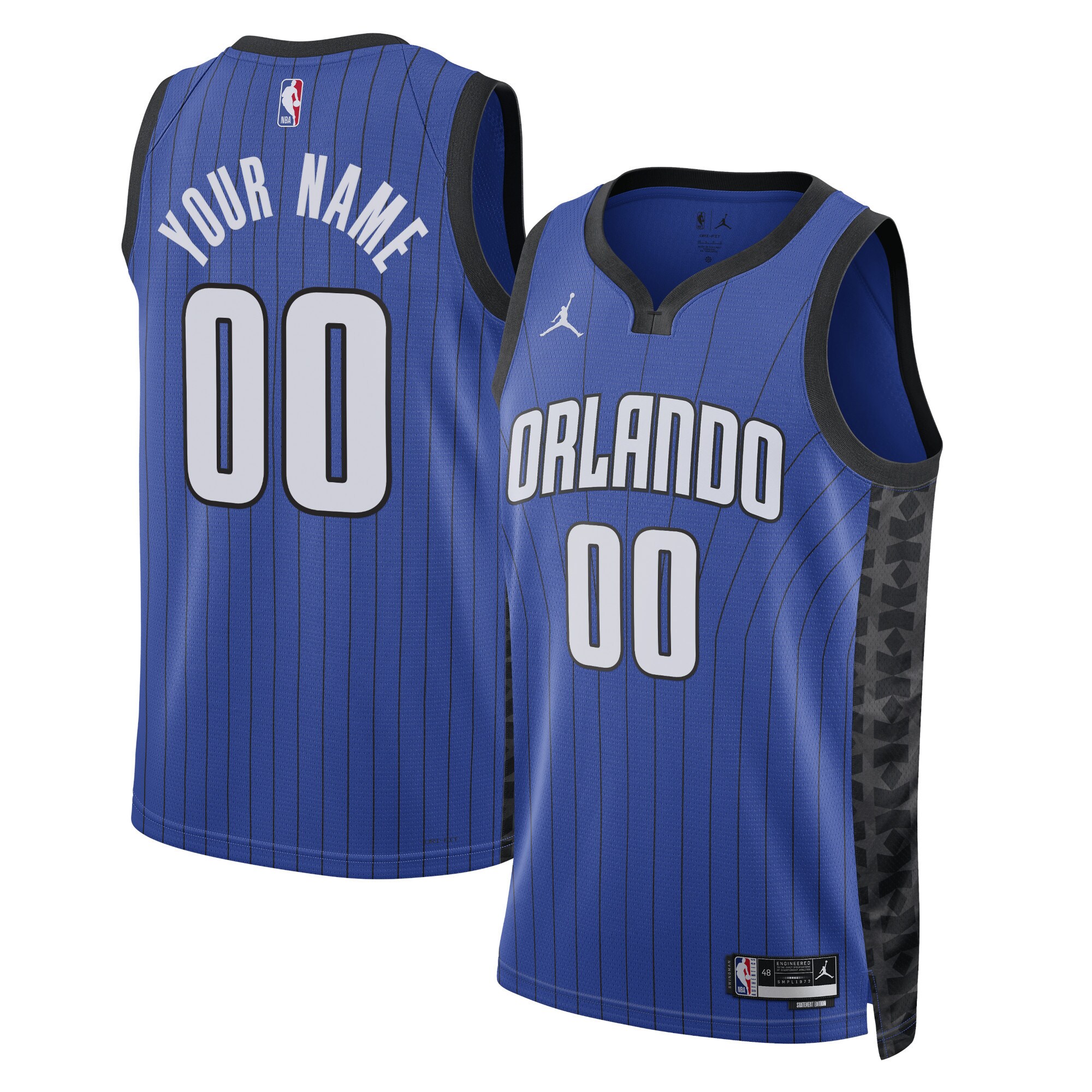 Orlando Magic Jordans Brand Unisex 2022/23 Swingman Custom Jersey - Statement Edition - Royal - vstockx