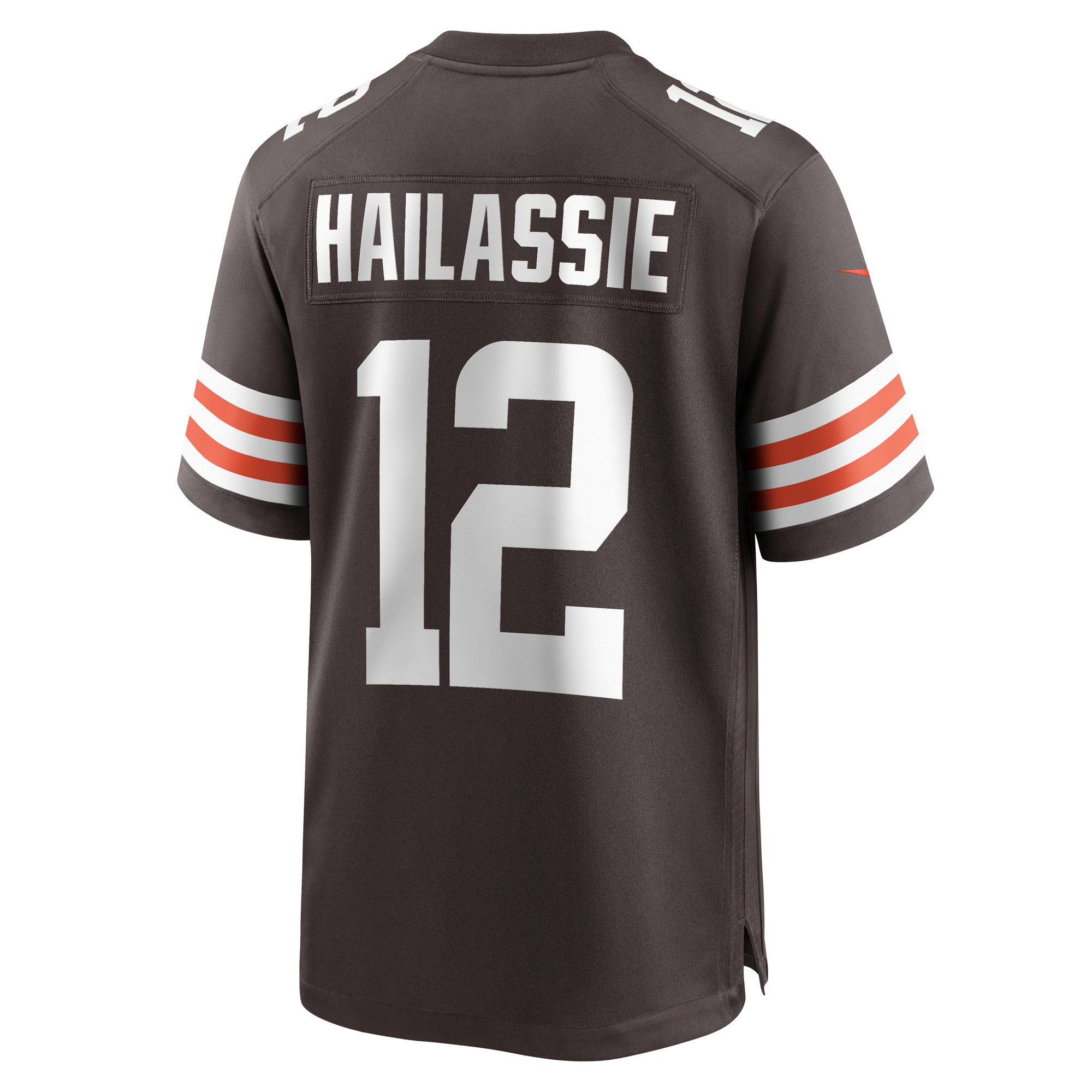 Kahlef Hailassie Cleveland Browns Nike Team Game Jersey - Brown - vstockx