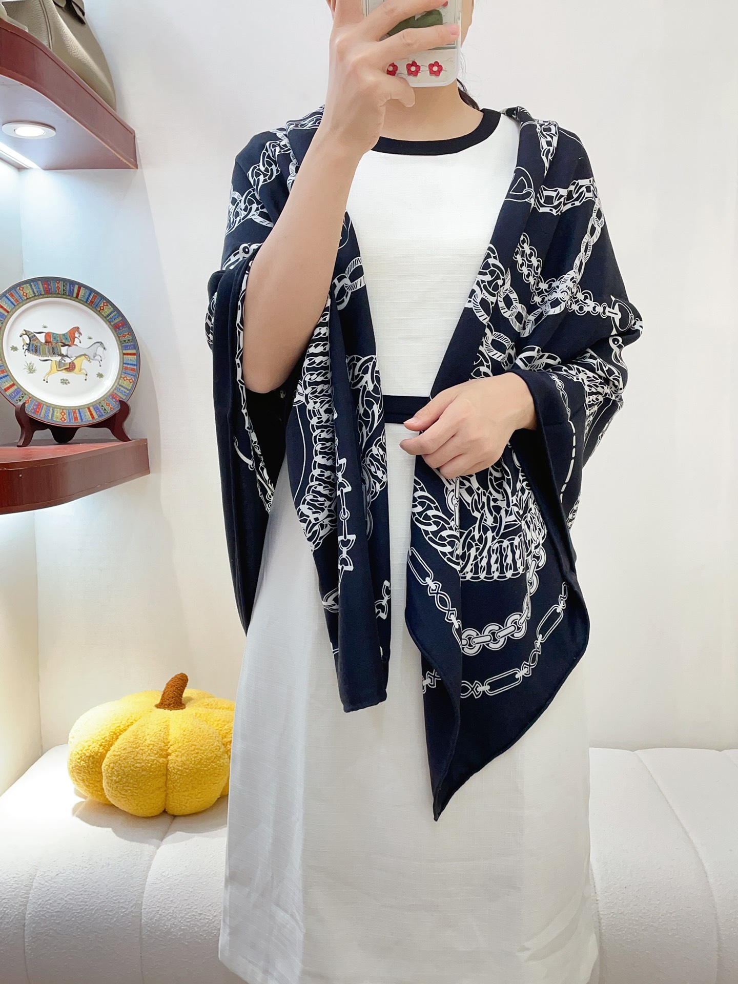 Streetwear Scarf Hermes 328739 SIZE:140cm*140cm - vstockx