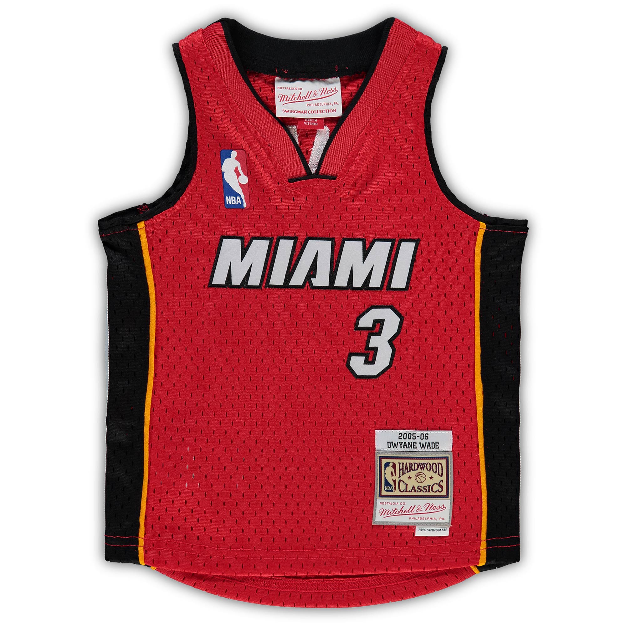 Dwyane Wade Miami Heat Mitchell & Ness Infant 2005/06 Hardwood Classics Player Jersey - Red - vstockx