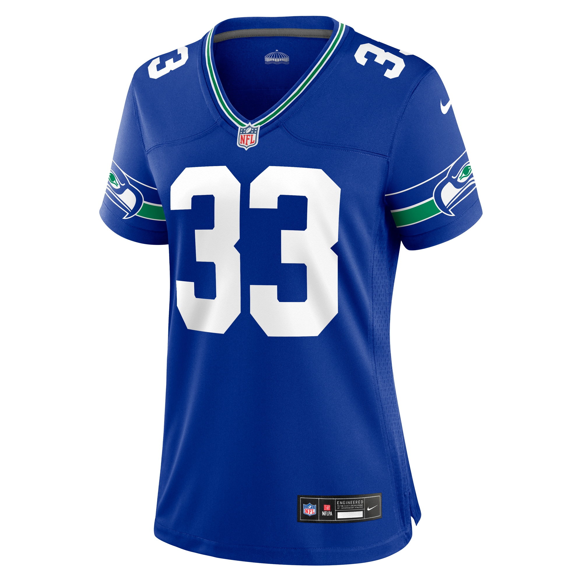Jamal Adams Seattle Seahawks Nike Women's Throwback Player Game Jersey - Royal - vstockx