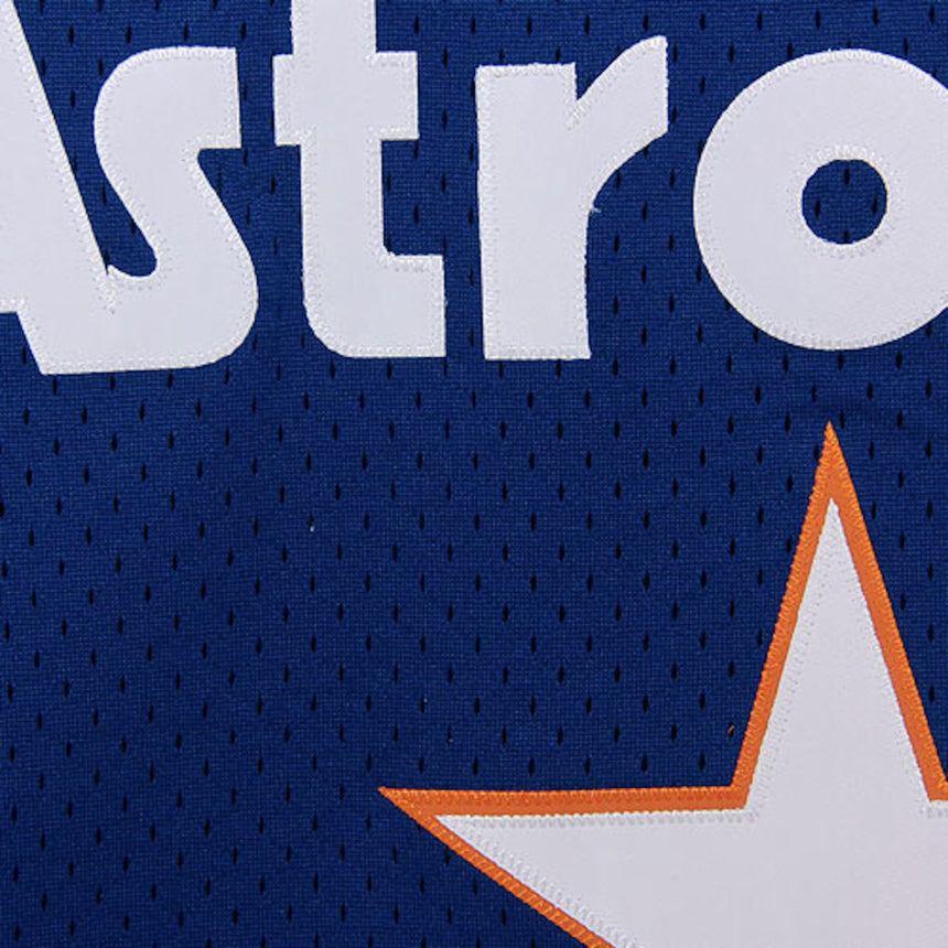 Men's Houston Astros Nolan Ryan Mitchell & Ness Navy 1988 Authentic Cooperstown Collection Mesh Batting Practice Jersey - vstockx