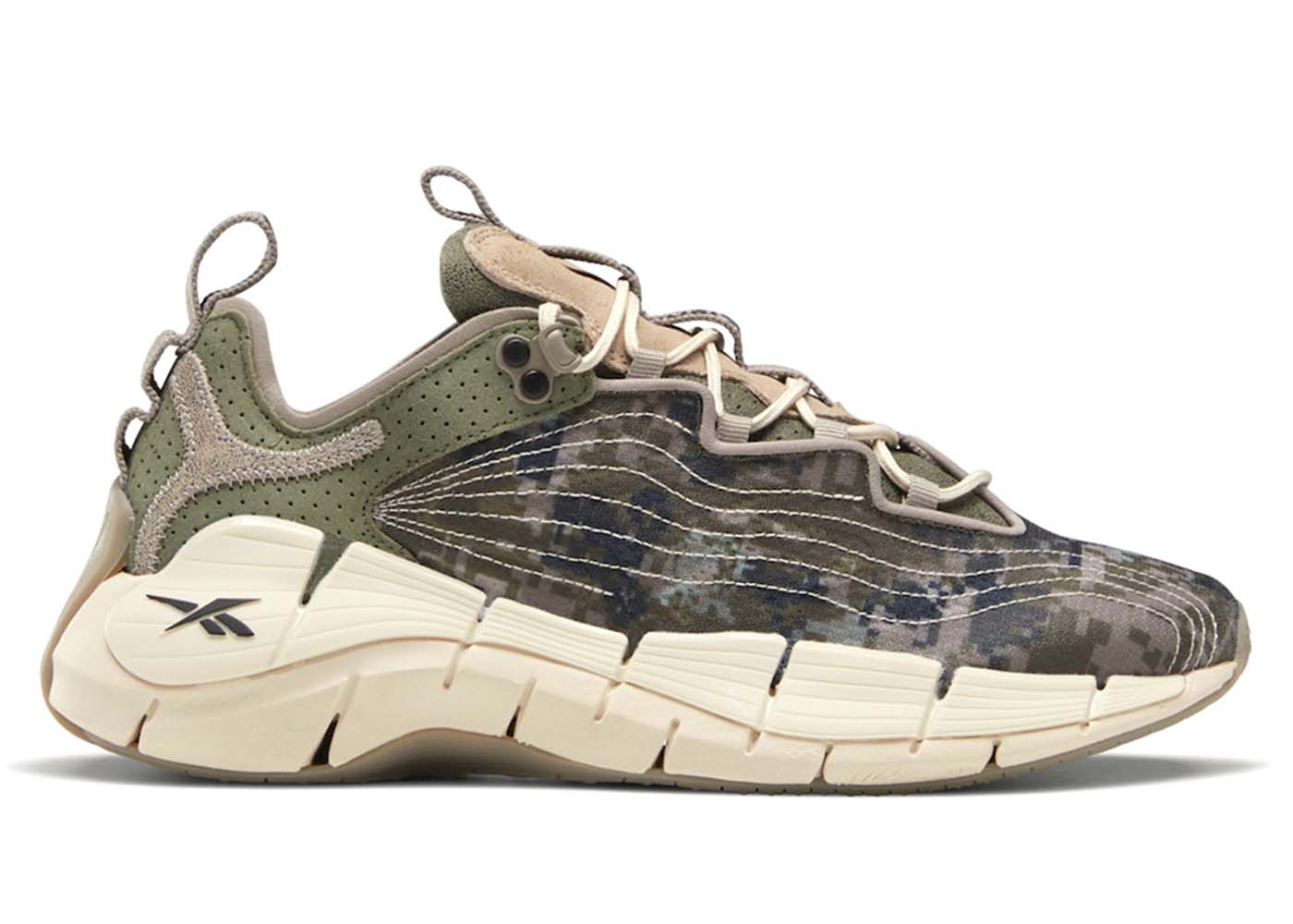 Reebok Zig Kinetica II Billionaire Boys Club Digi Camo - vstockx