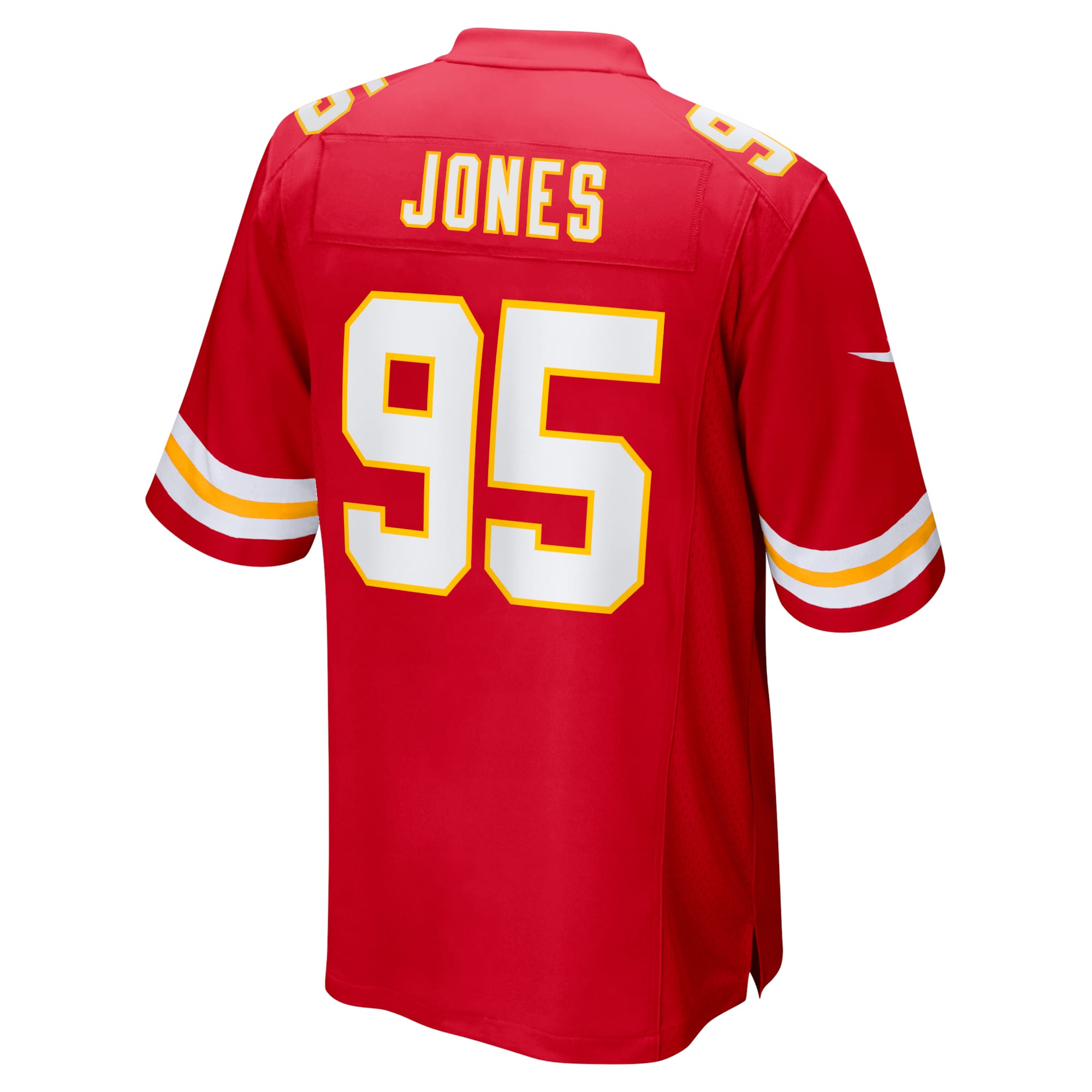 Chris Jones Kansas City Chiefs Nike Super Bowl LVII Patch Game Jersey - Red - vstockx