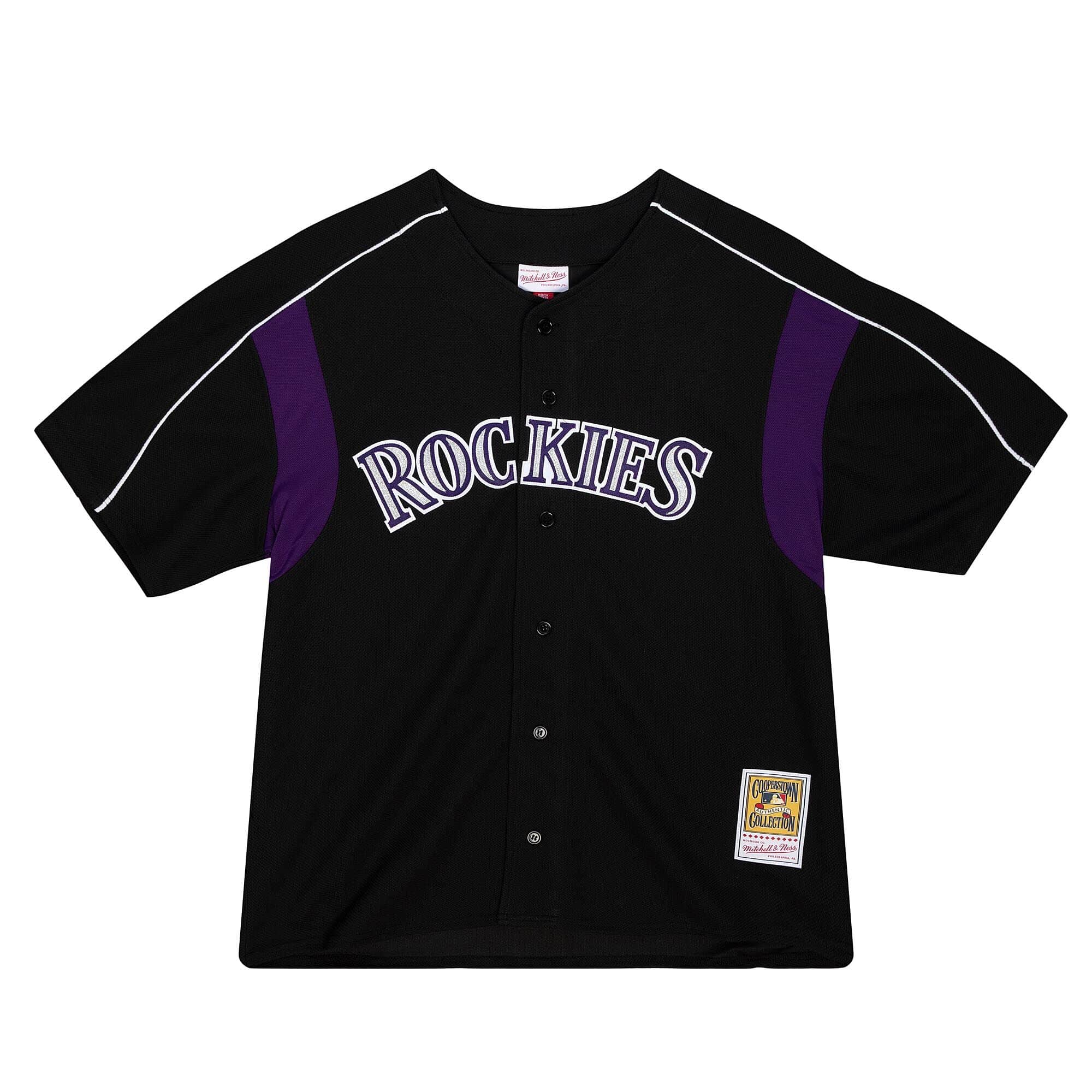 Authentic Larry Walker Colorado Rockies 2003 BP Jersey - vstockx