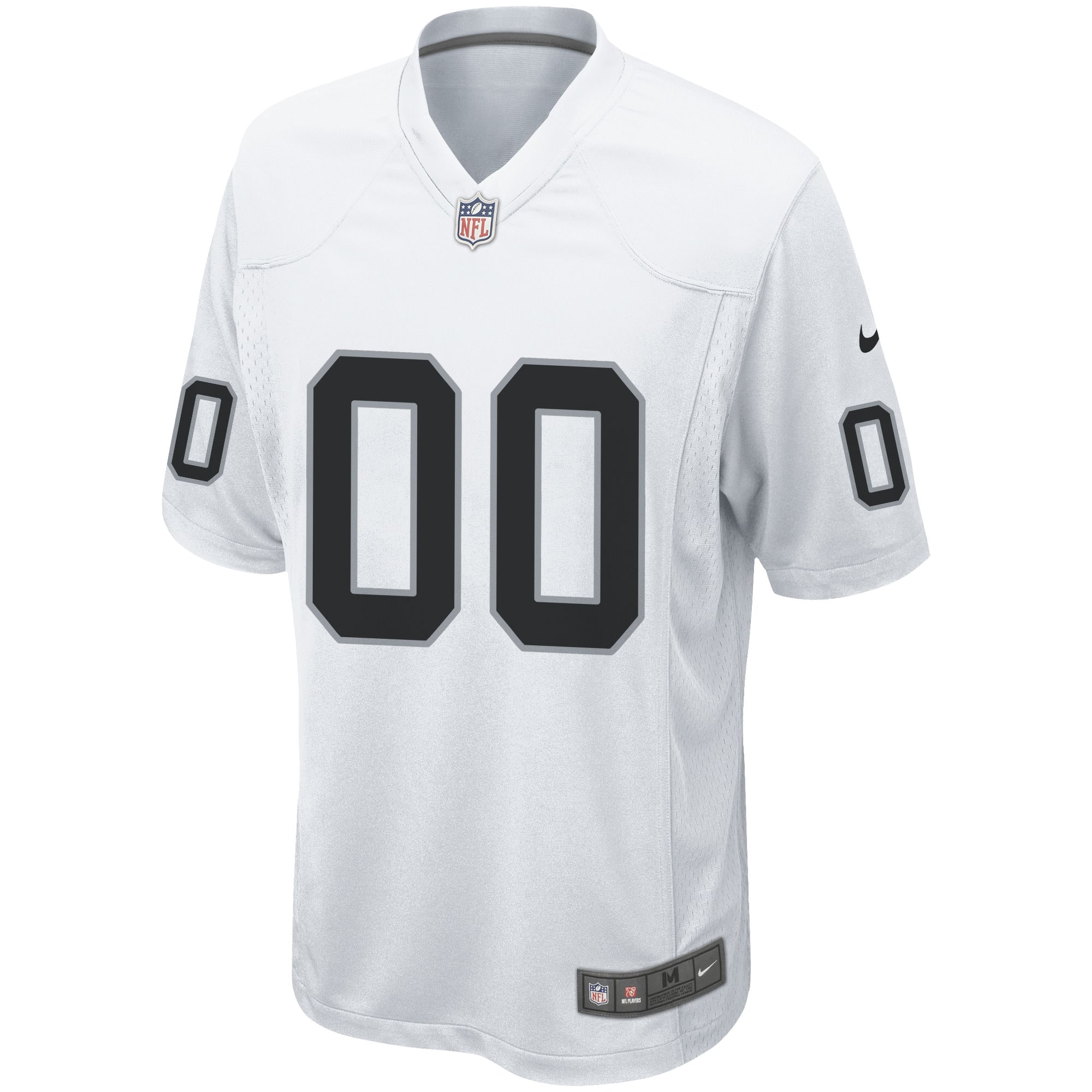 Las Vegas Raiders Nike Custom Game Jersey - White - vstockx