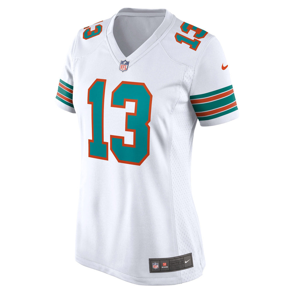 Women's Miami Dolphins Dan Marino Retired Player Jersey White - vstockx