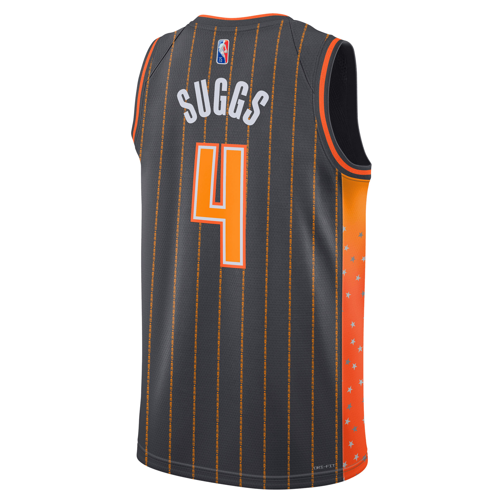 Jalen Suggs Orlando Magic Nike 2021/22 Swingman Jersey - City Edition - Anthracite - vstockx
