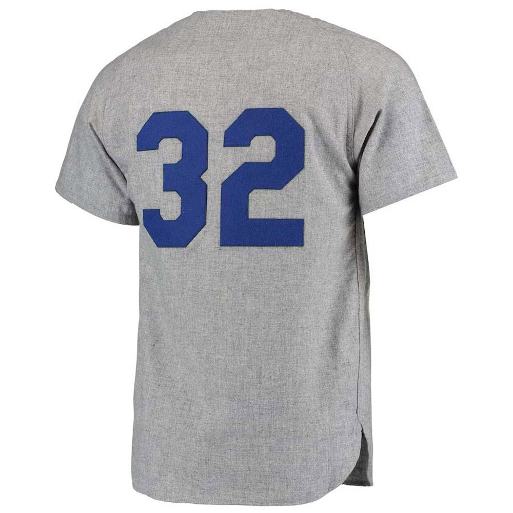 Men's Los Angeles Dodgers Sandy Koufax Cooperstown Collection Jersey - Gray - vstockx