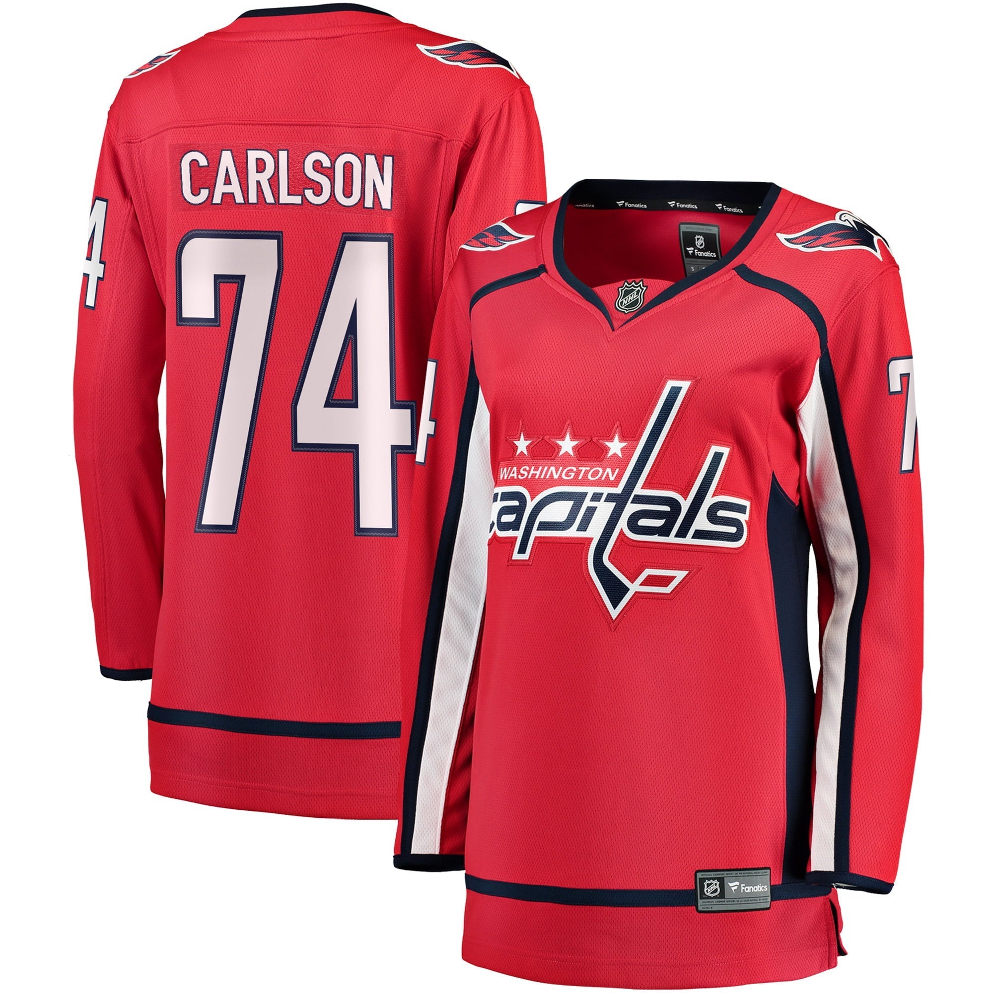 Women's Fanatics Branded John Carlson Red Washington Capitals Breakaway Player Jersey - vstockx