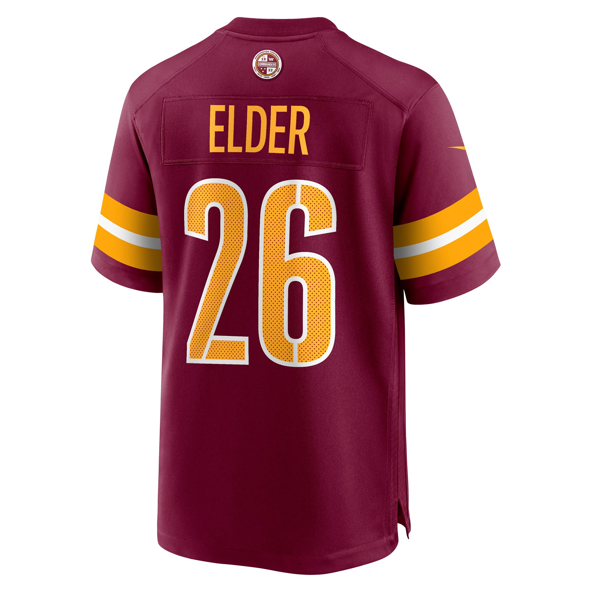 Corn Elder Washington Commanders Nike Game Jersey - Burgundy - vstockx