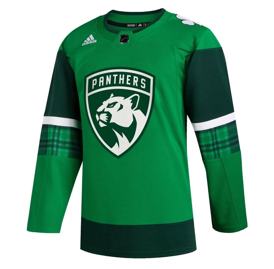 Florida Panthers adidas St. Patrick's Day Authentic Jersey - vstockx