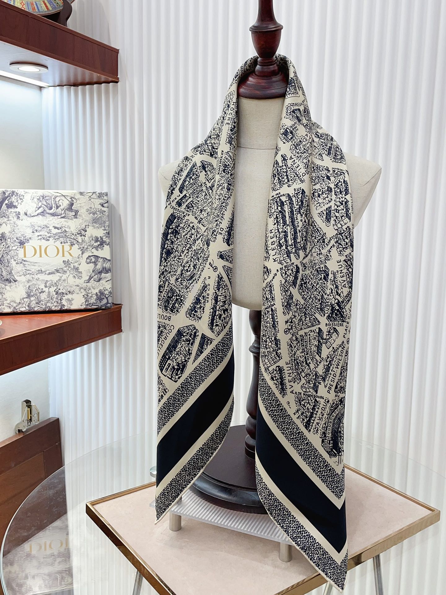 Streetwear Scarf Dior 328811 size:90*90cm - vstockx