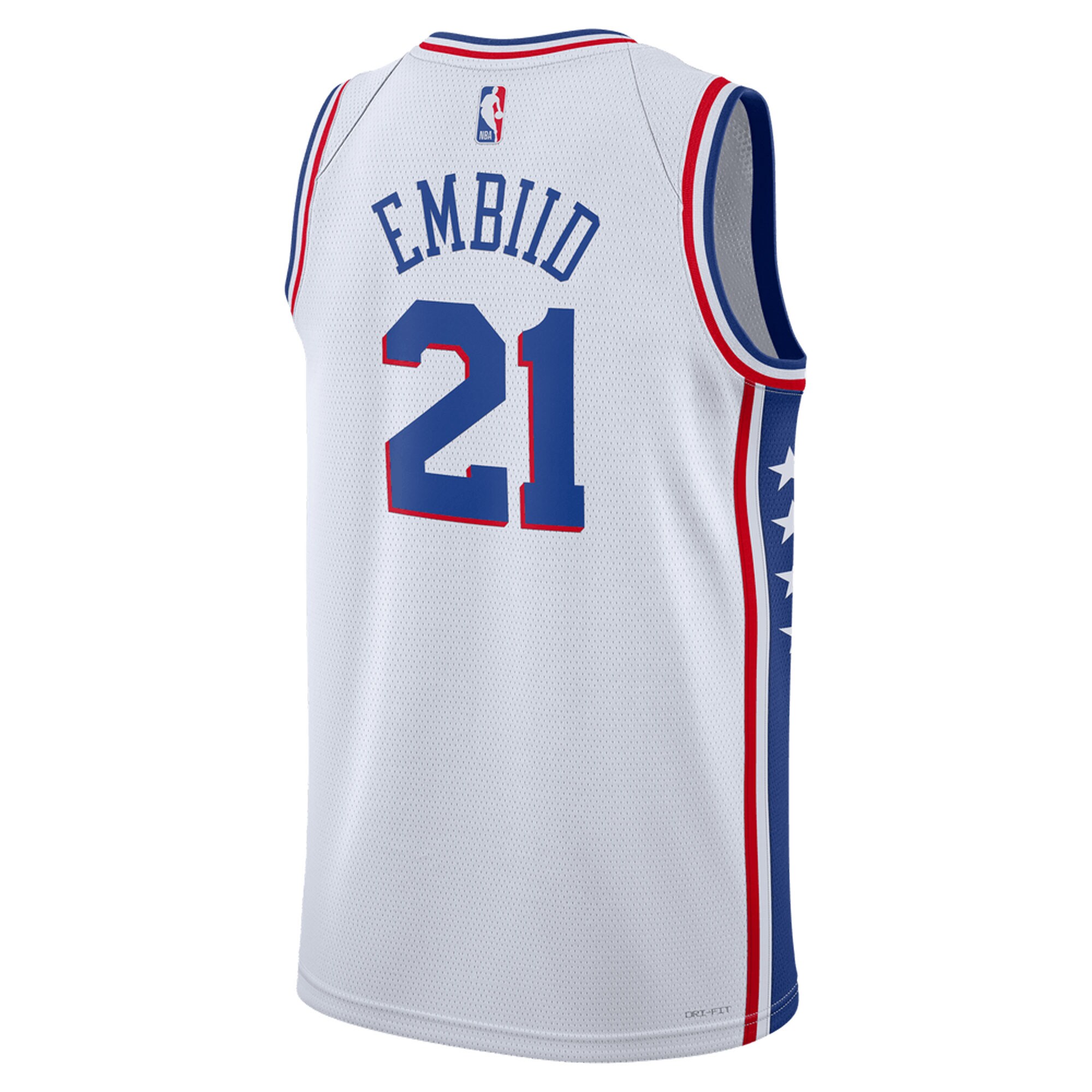 Joel Embiid Philadelphia 76ers Nike Unisex Swingman Jersey - Association Edition - White - vstockx