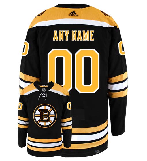 Customizable Boston Bruins Adidas Primegreen Authentic NHL Hockey Jersey - vstockx