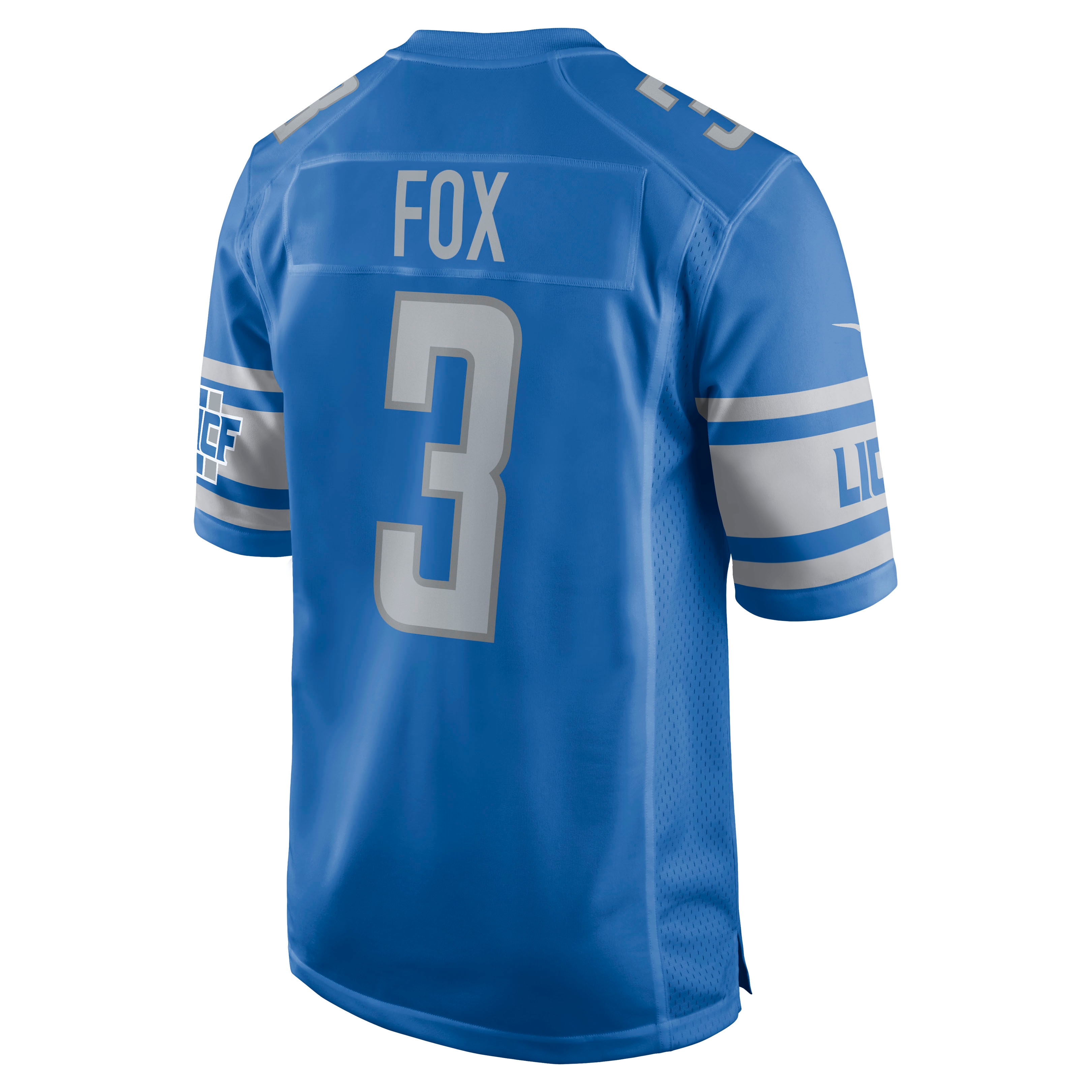 Jack Fox Detroit Lions Nike Game Jersey - Blue - vstockx