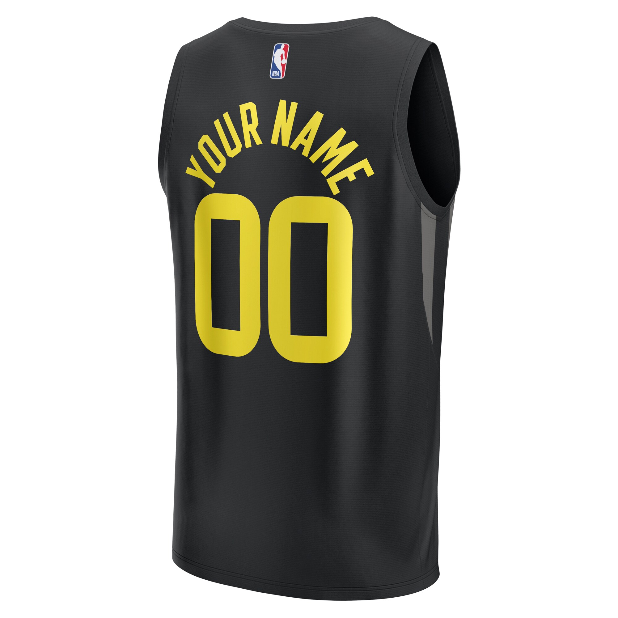 Utah Jazz Fanatics Branded 2022/23 Fast Break Custom Replica Jersey - Black - Statement Edition - vstockx