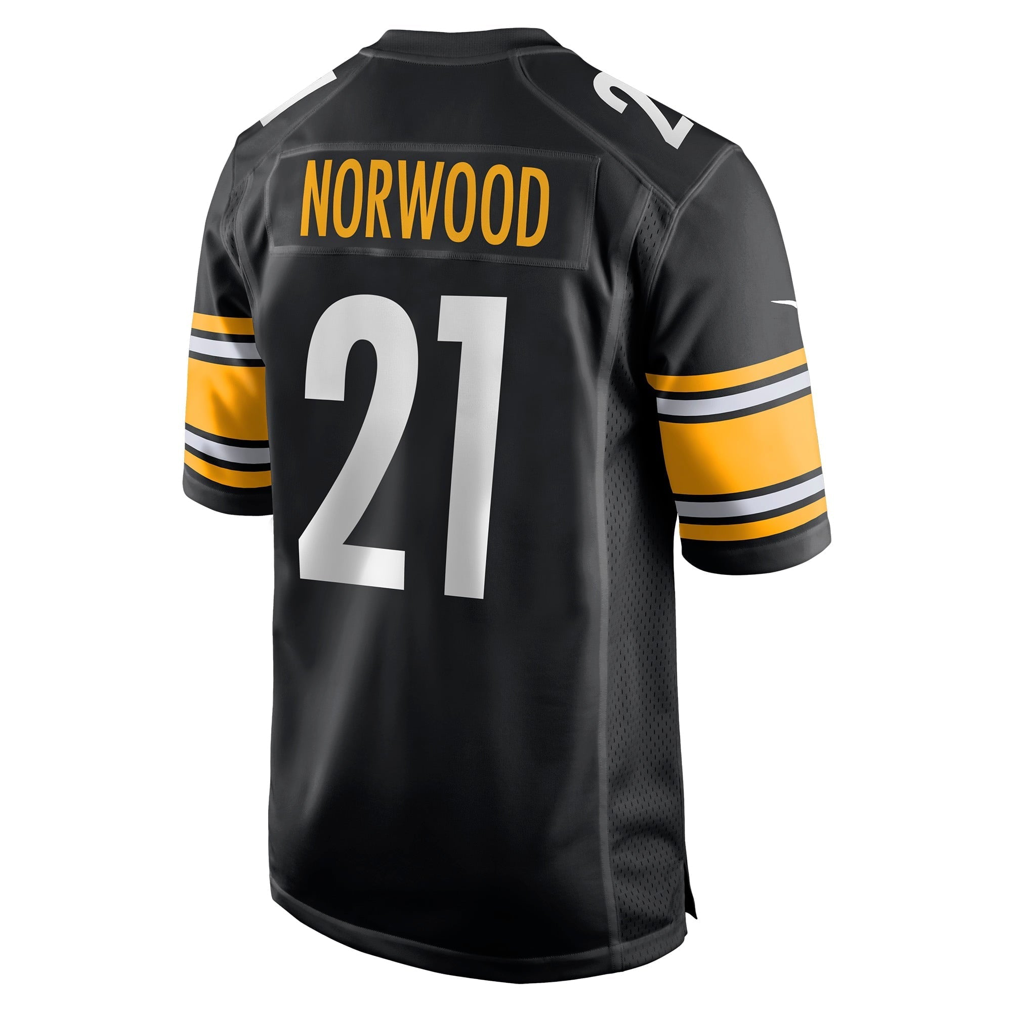 Men's Nike Tre Norwood Black Pittsburgh Steelers Game Jersey - vstockx